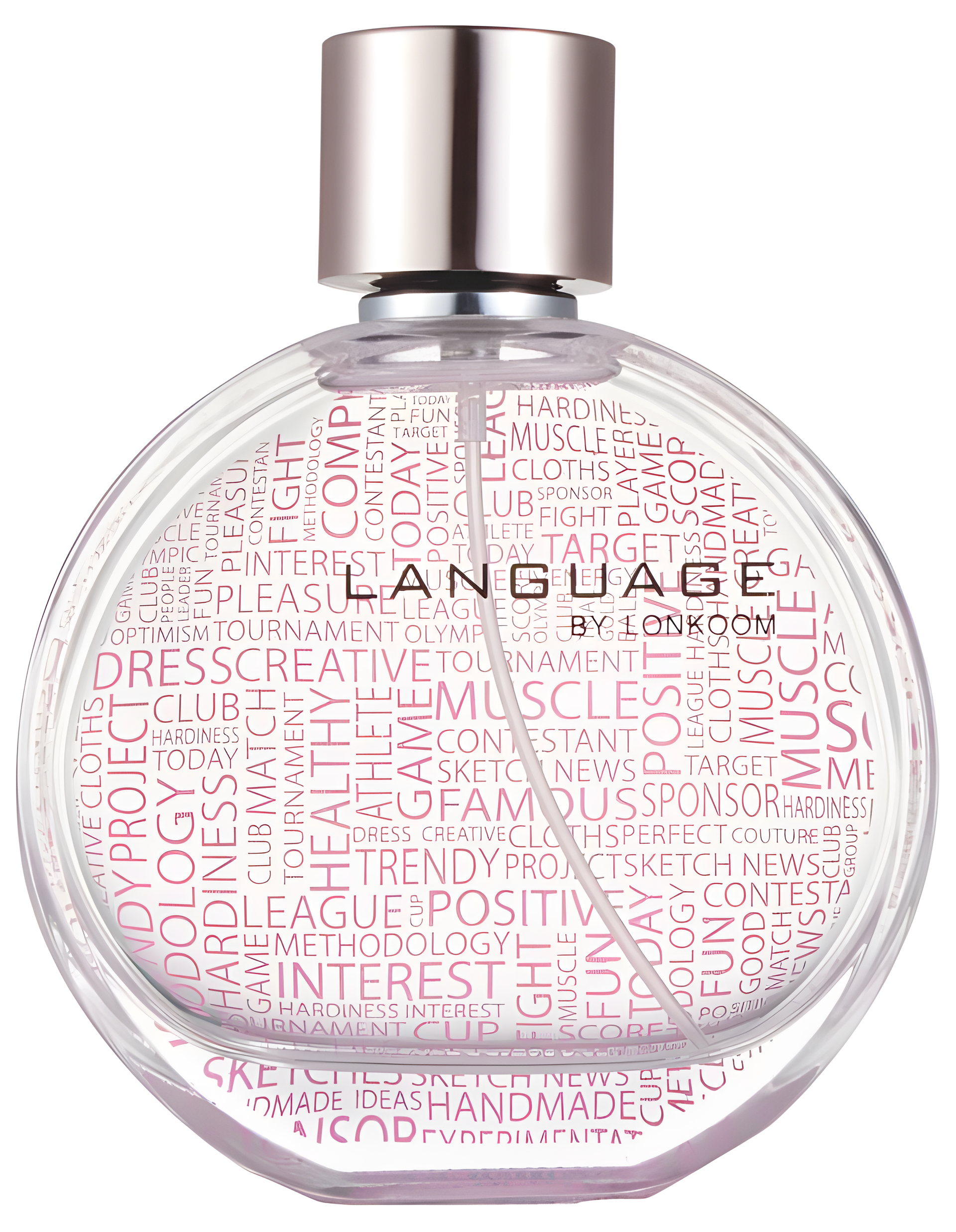 Language Pink by Lonkoom Parfum perfume bottle