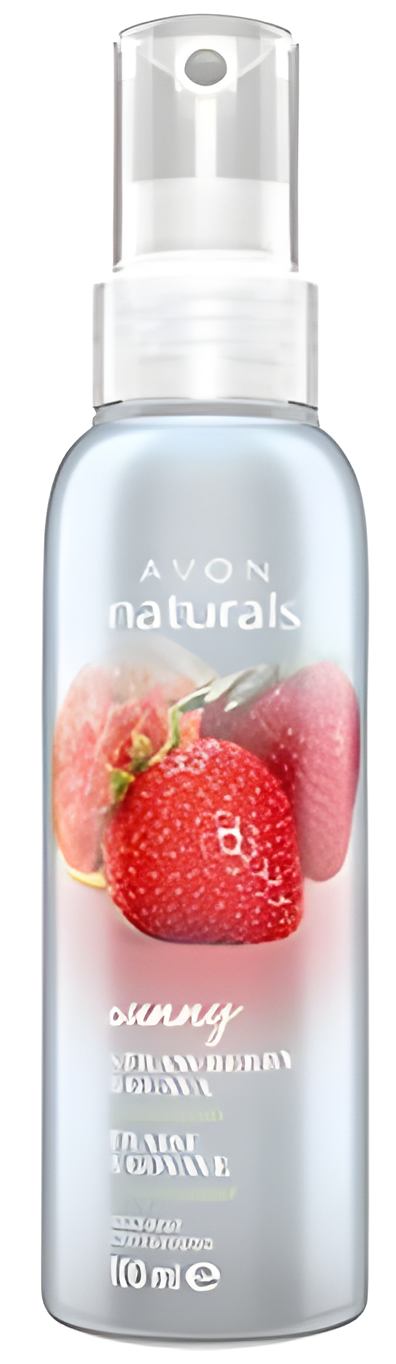 Sunny Strawberry & Guava by Avon perfume bottle