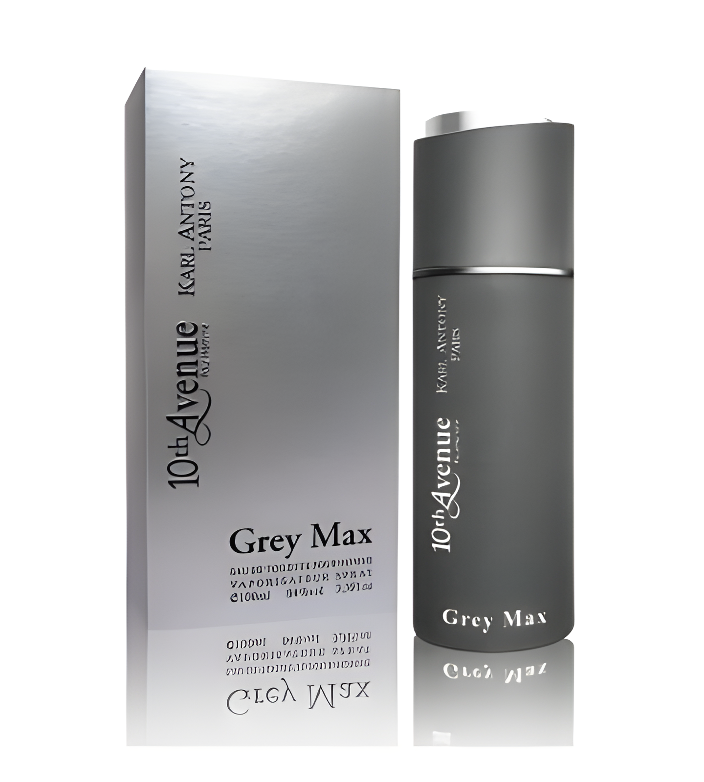 Grey Max by 10th Avenue Karl Antony perfume bottle