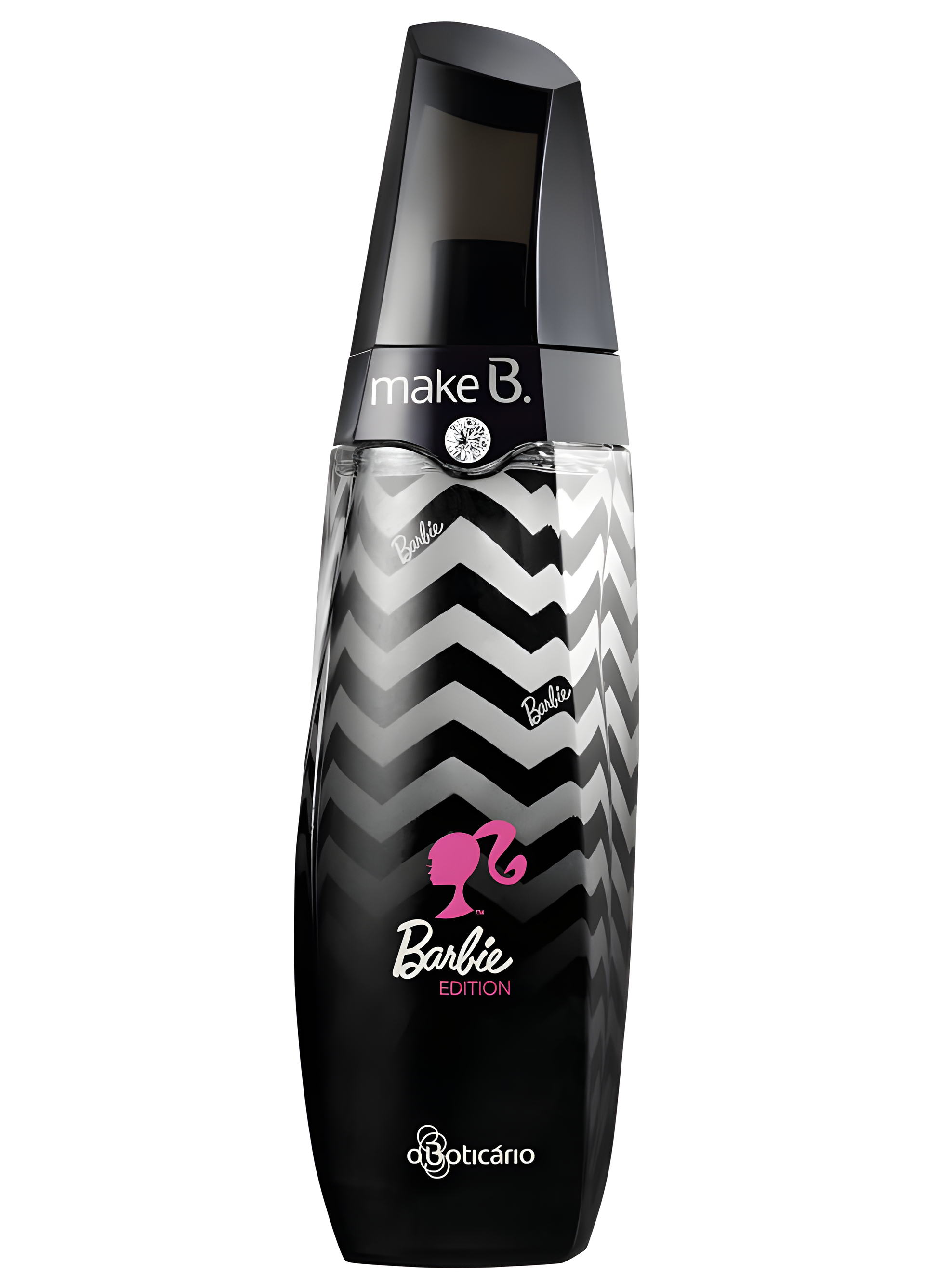 Make B. Barbie Edition by O Boticário perfume bottle