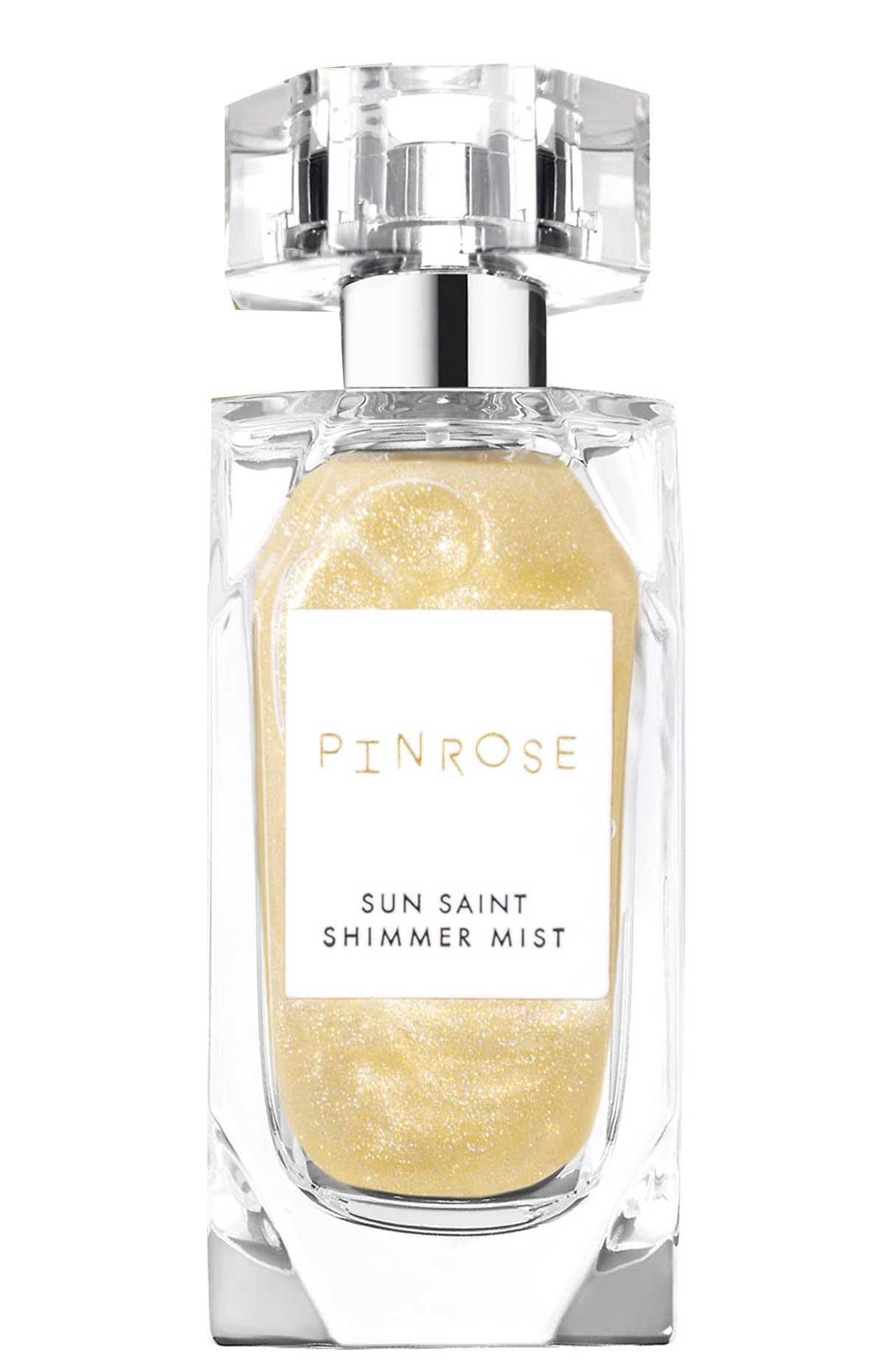 Sun Saint Shimmer Mist by Pinrose perfume bottle