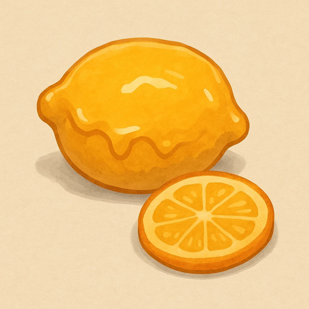 Picture of Candied Lemon note