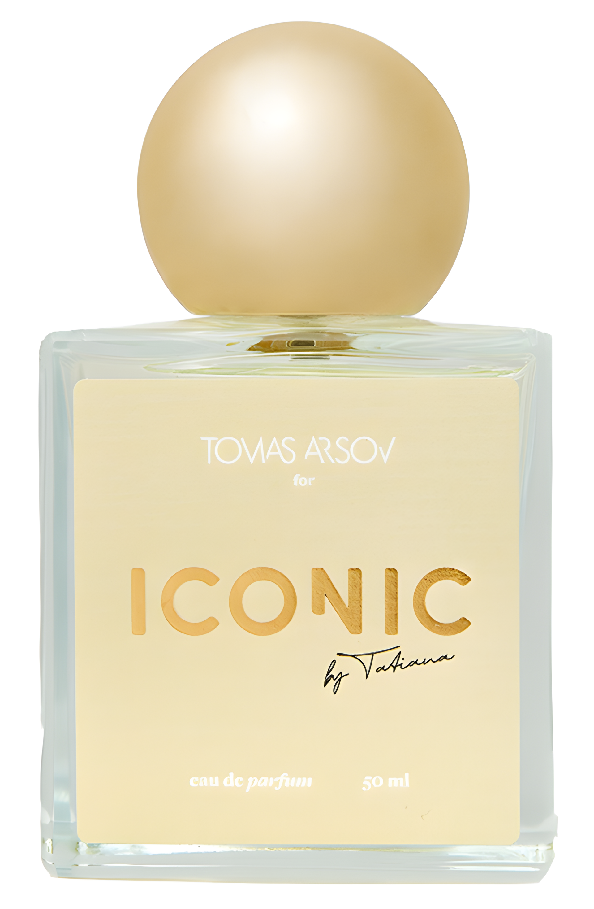Iconic by TOMAS ARSOV perfume bottle