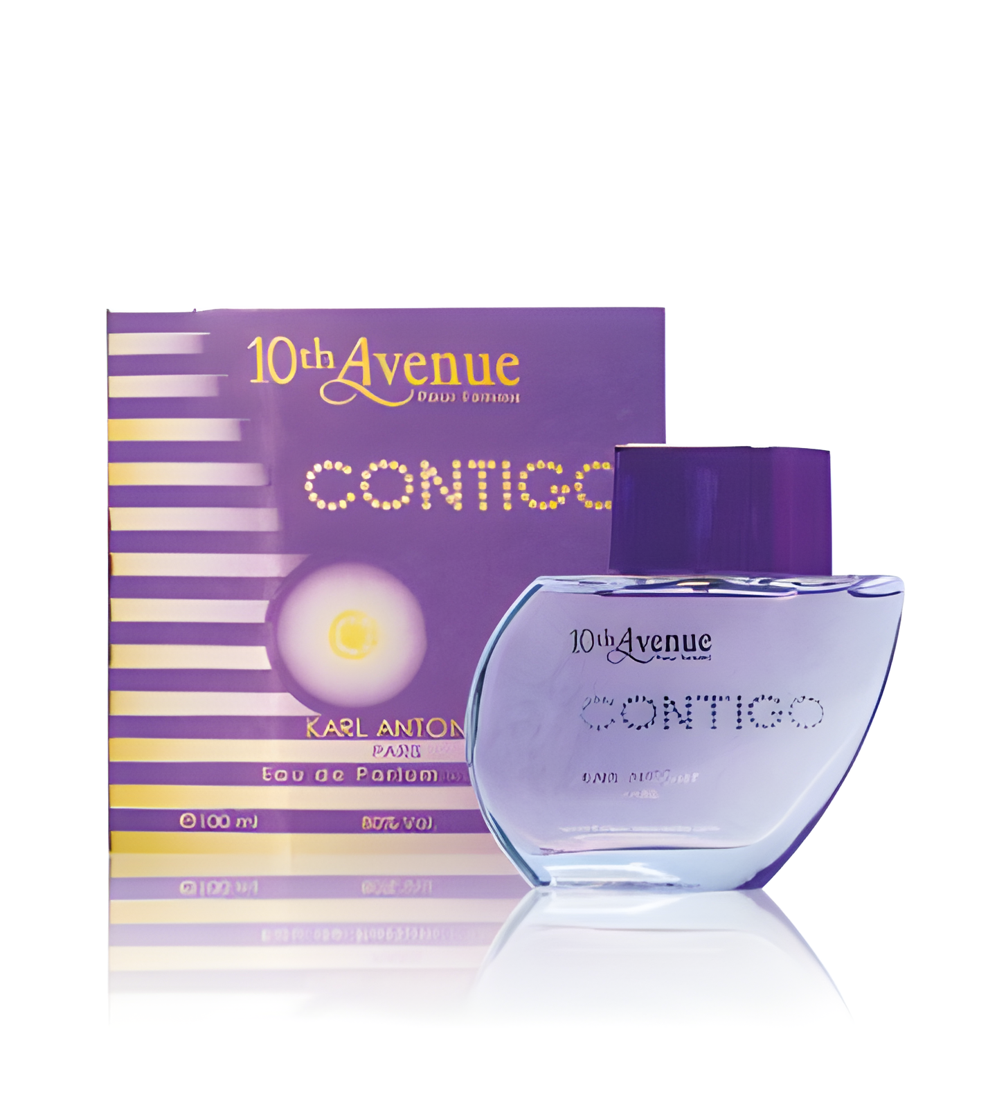 Contigo by 10th Avenue Karl Antony perfume bottle
