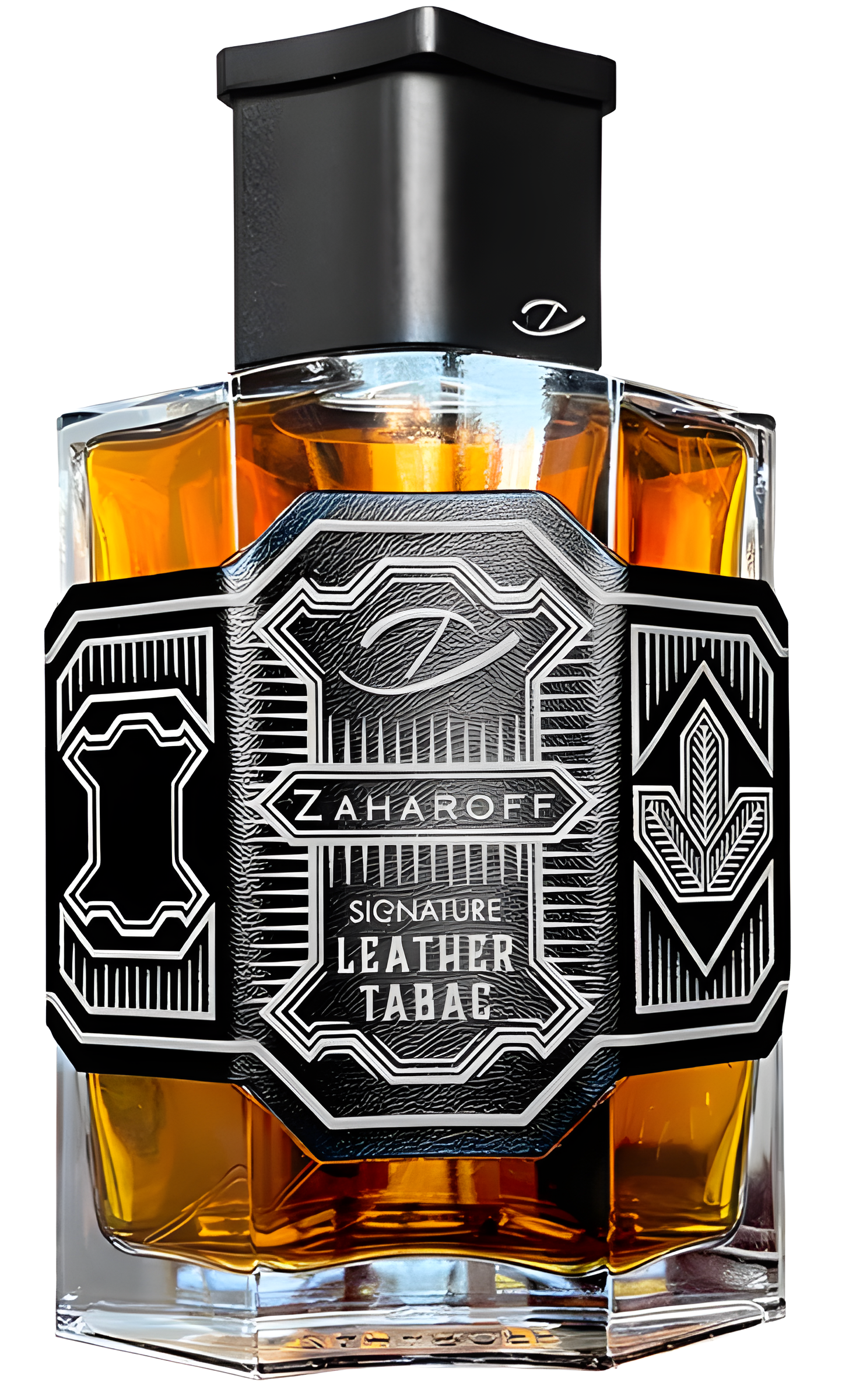 Signature Leather Tabac by Zaharoff perfume bottle