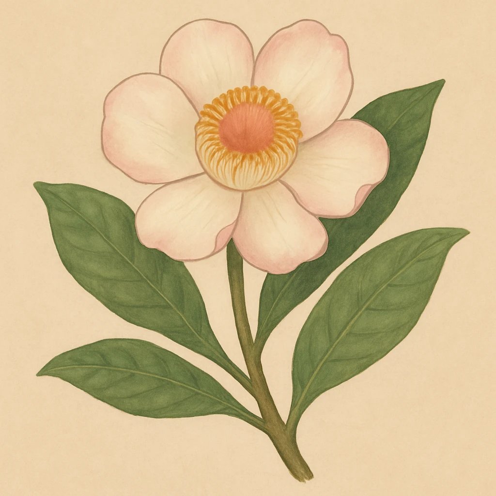 Picture of Gustavia Flower note