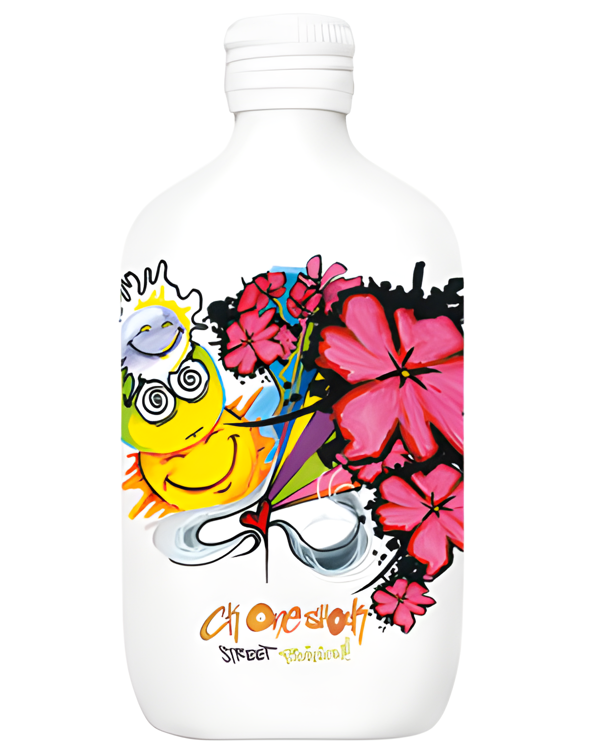 CK One Shock Street Edition for Her by Calvin Klein perfume bottle