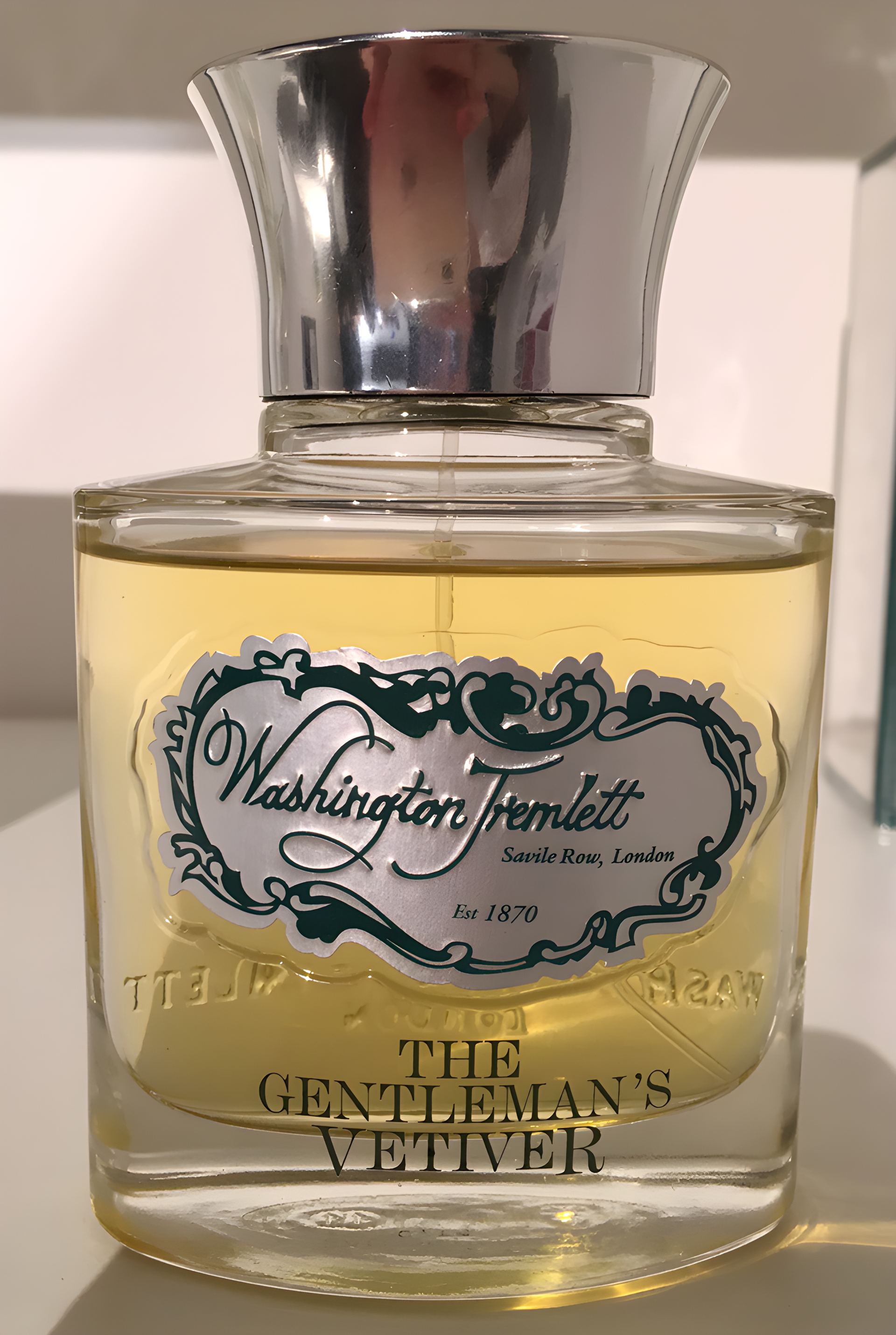 The Gentleman's Vetiver by Washington Tremlett perfume bottle