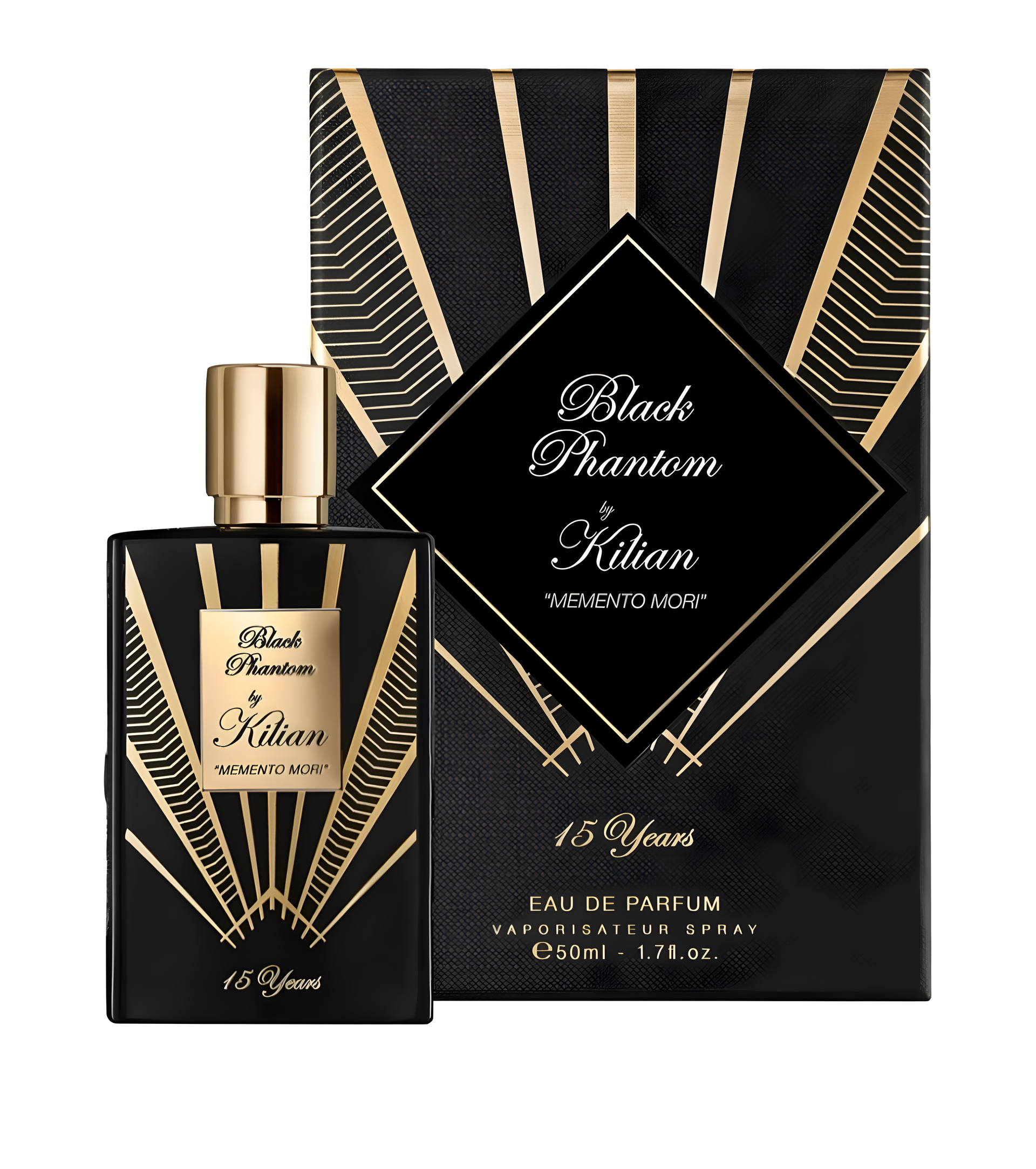 Black Phantom Memento Mori Anniversary Edition by By Kilian perfume bottle