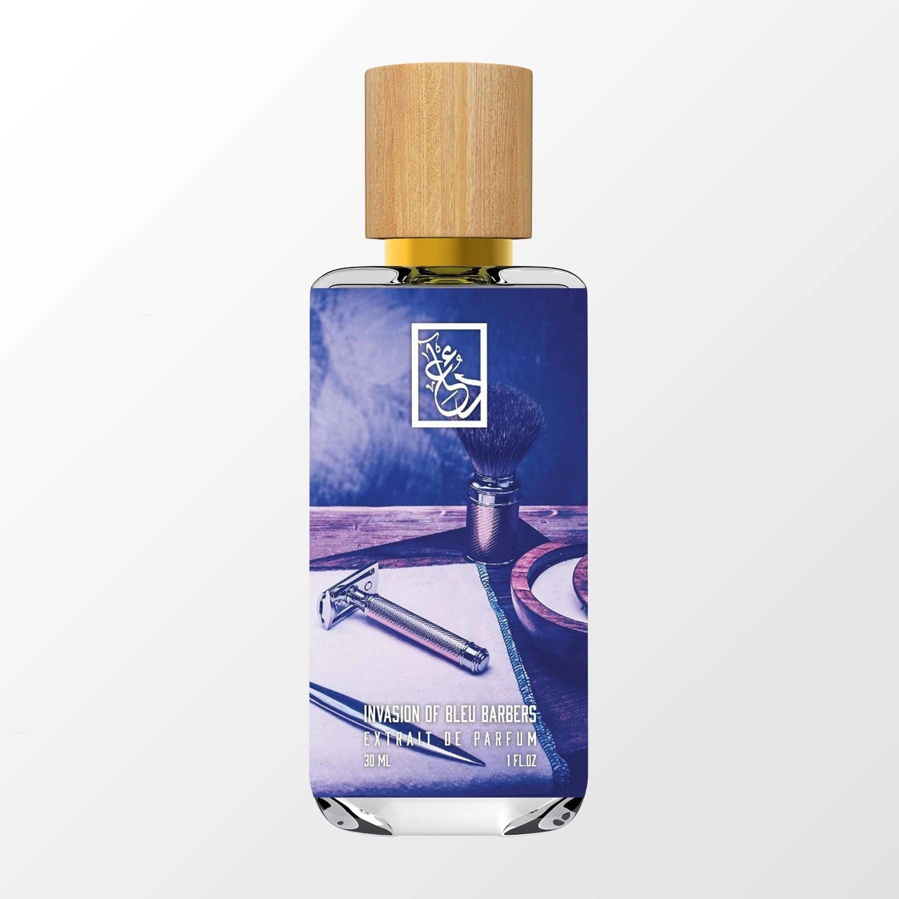 Invasion of the Bleu Barbers by The Dua Brand perfume bottle
