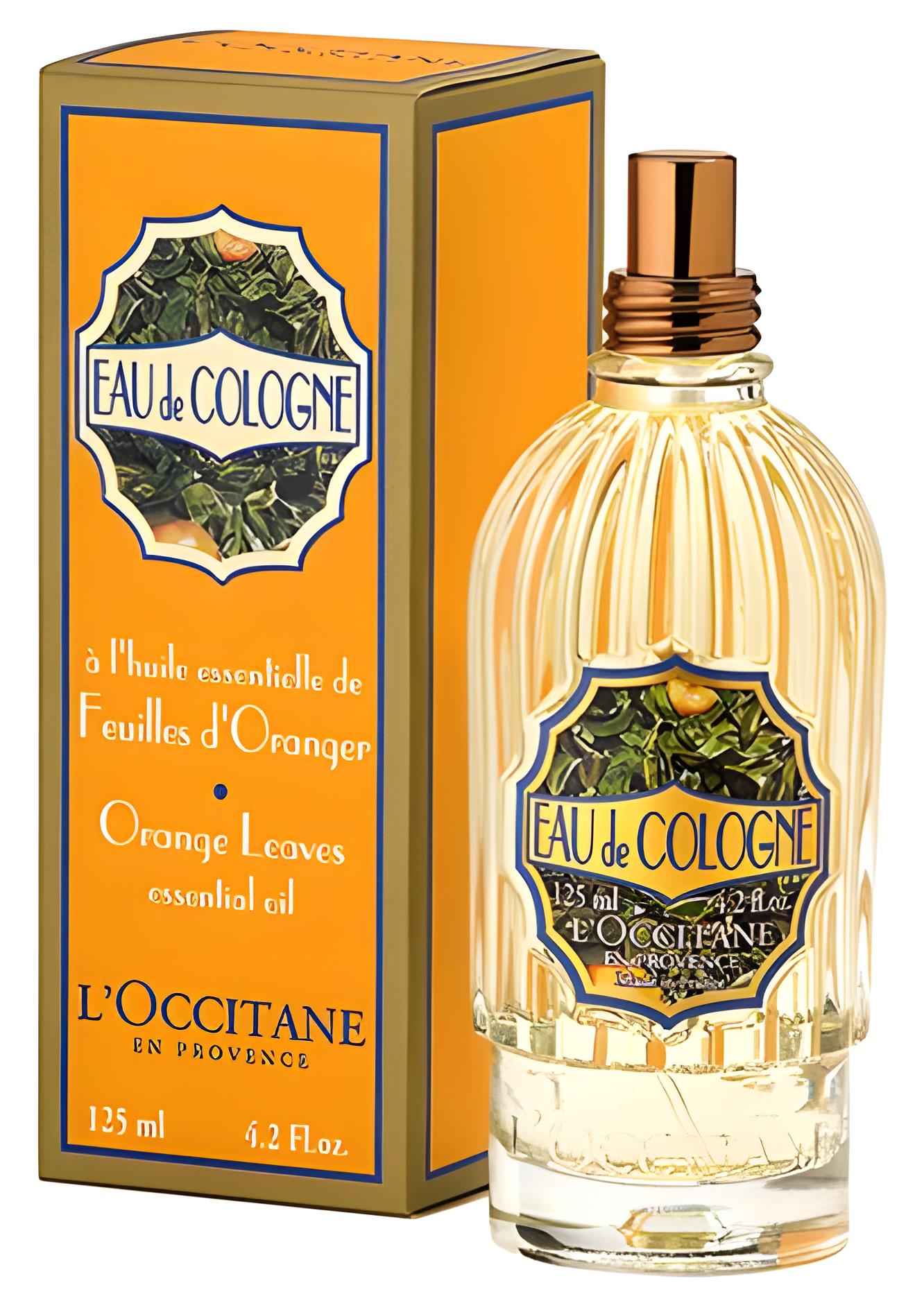 Orange Leaves Eau de Cologne by L'Occitane en Provence perfume bottle