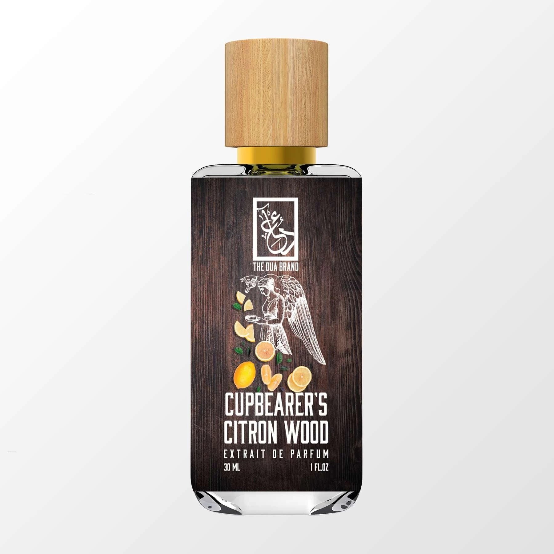 Cupbearer’s Citron Wood by The Dua Brand perfume bottle