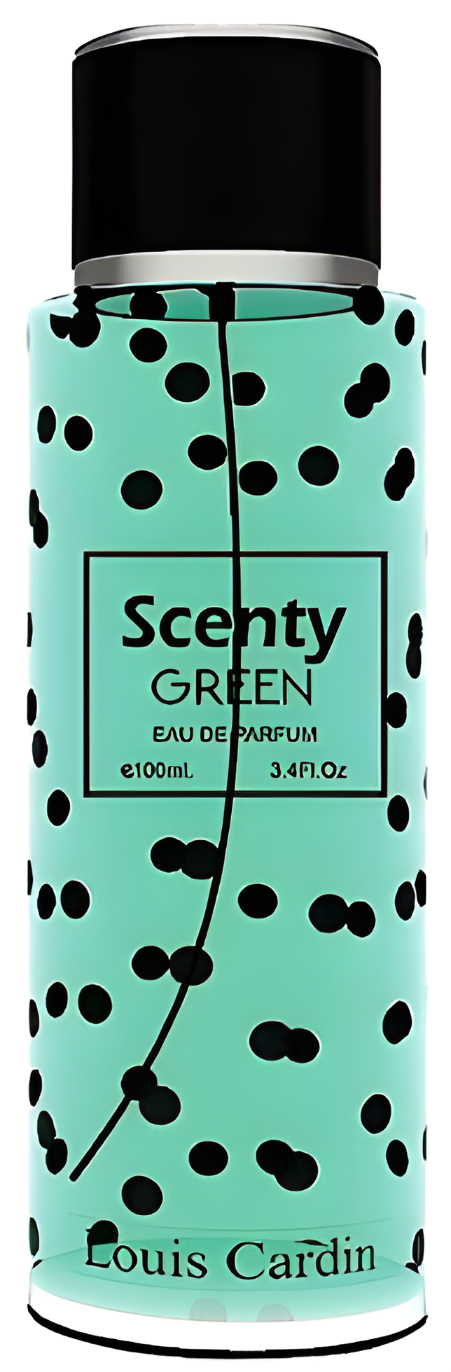 Scenty Green by Louis Cardin perfume bottle