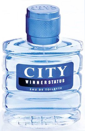 Status by City perfume bottle