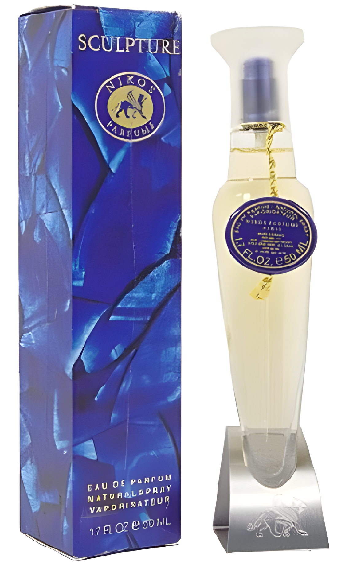 Sculpture by Nikos perfume bottle