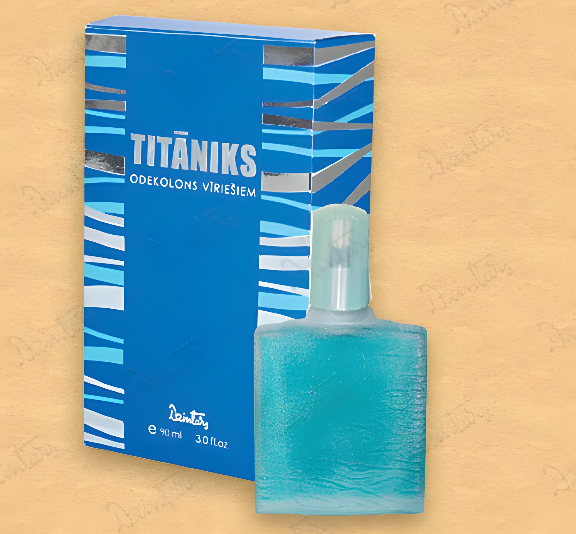 Titāniks by Dzintars perfume bottle
