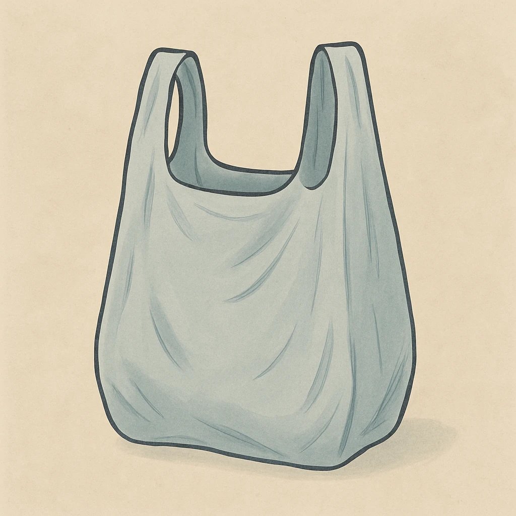 Picture of Plastic Bag note