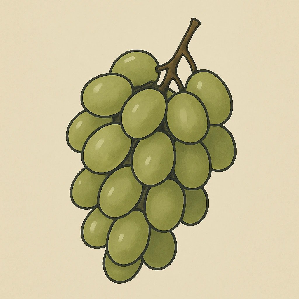 Picture of Green Grape note
