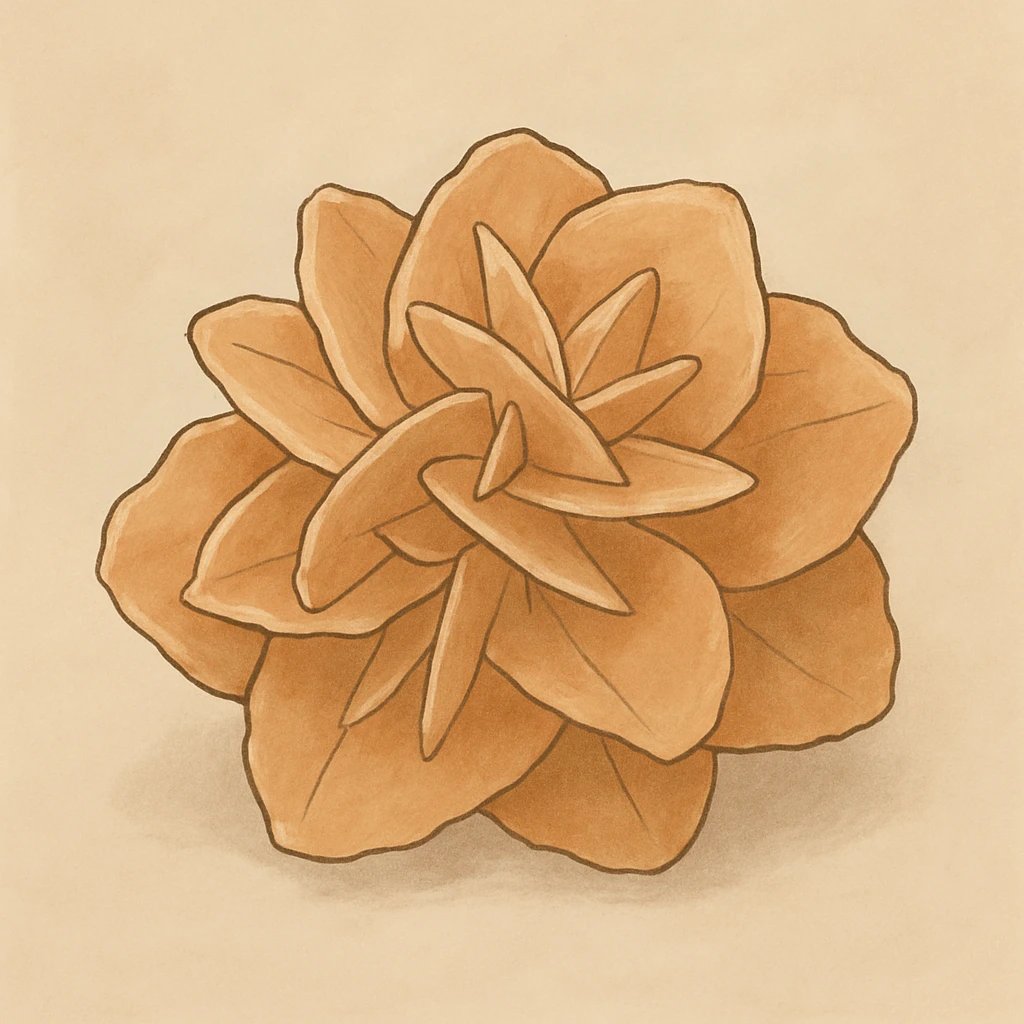 Picture of Desert Rose note