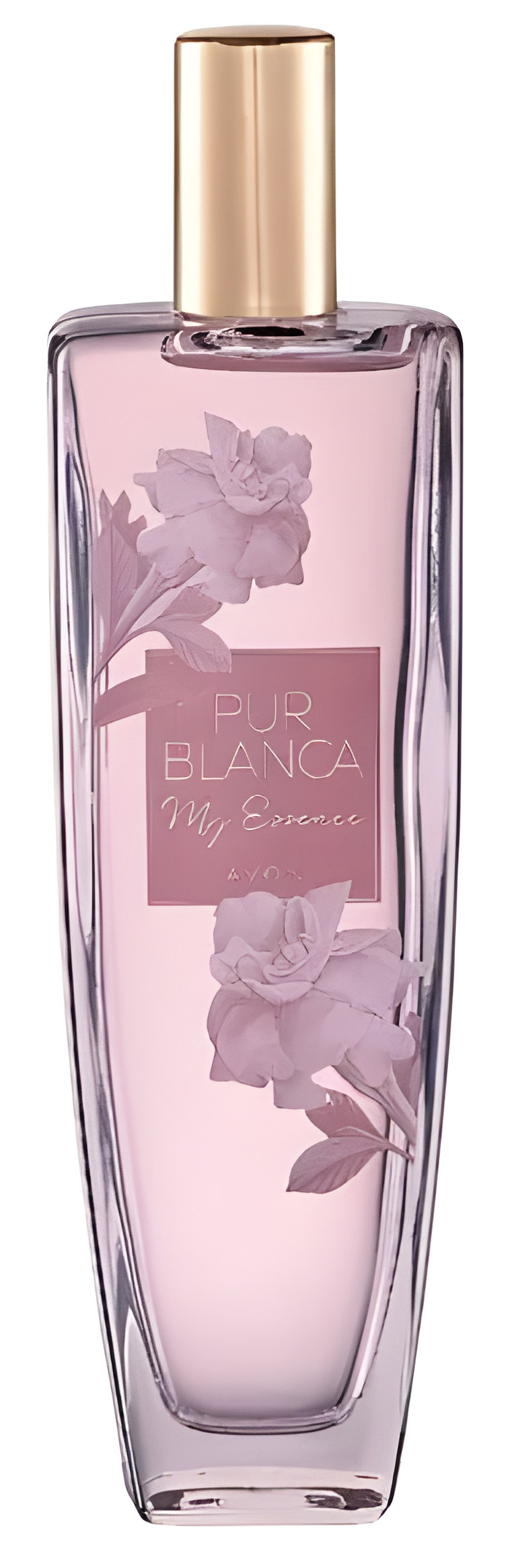 Pur Blanca My Essence by Avon perfume bottle