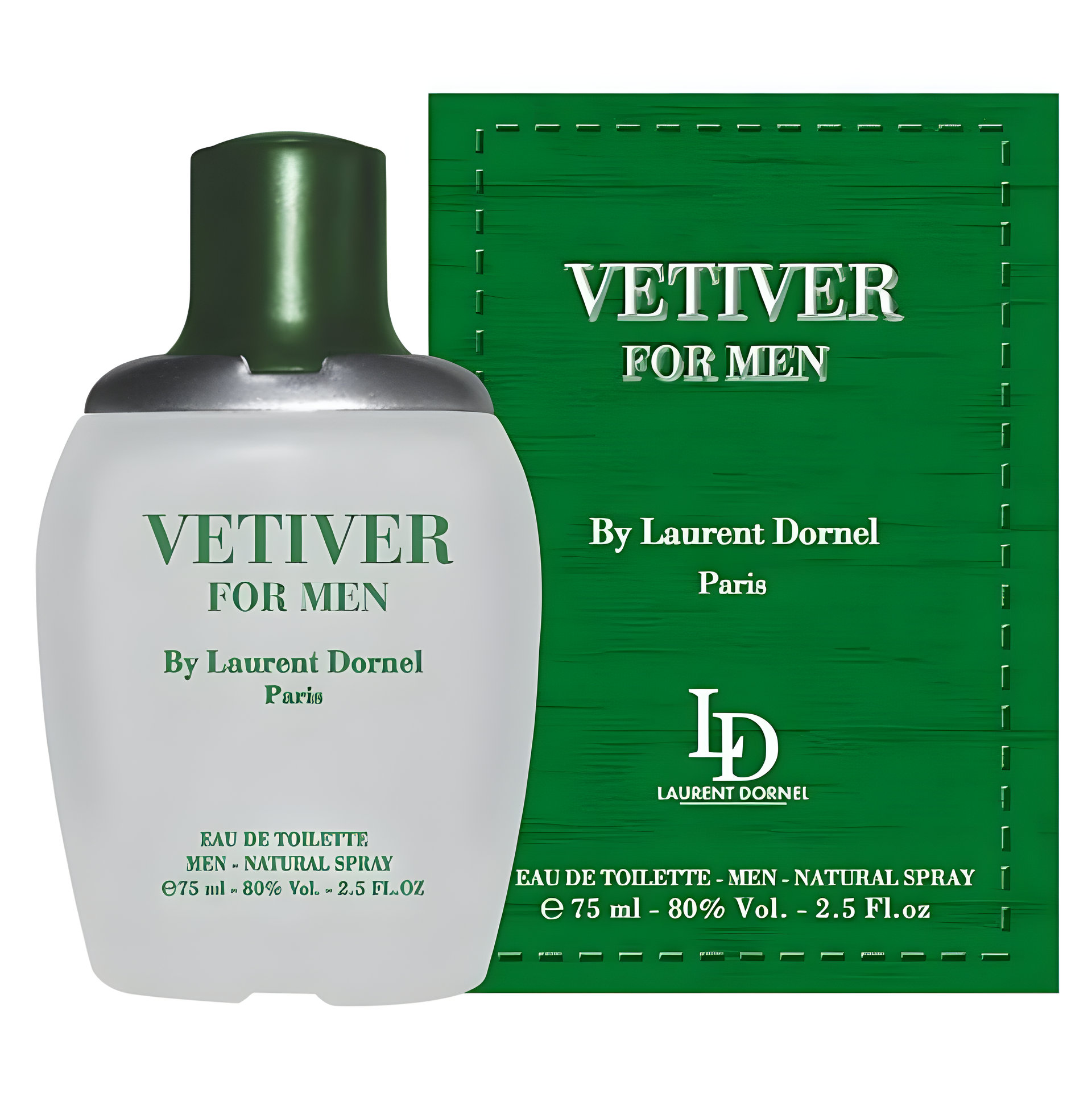 Vetiver for Men by Laurent Dornel perfume bottle