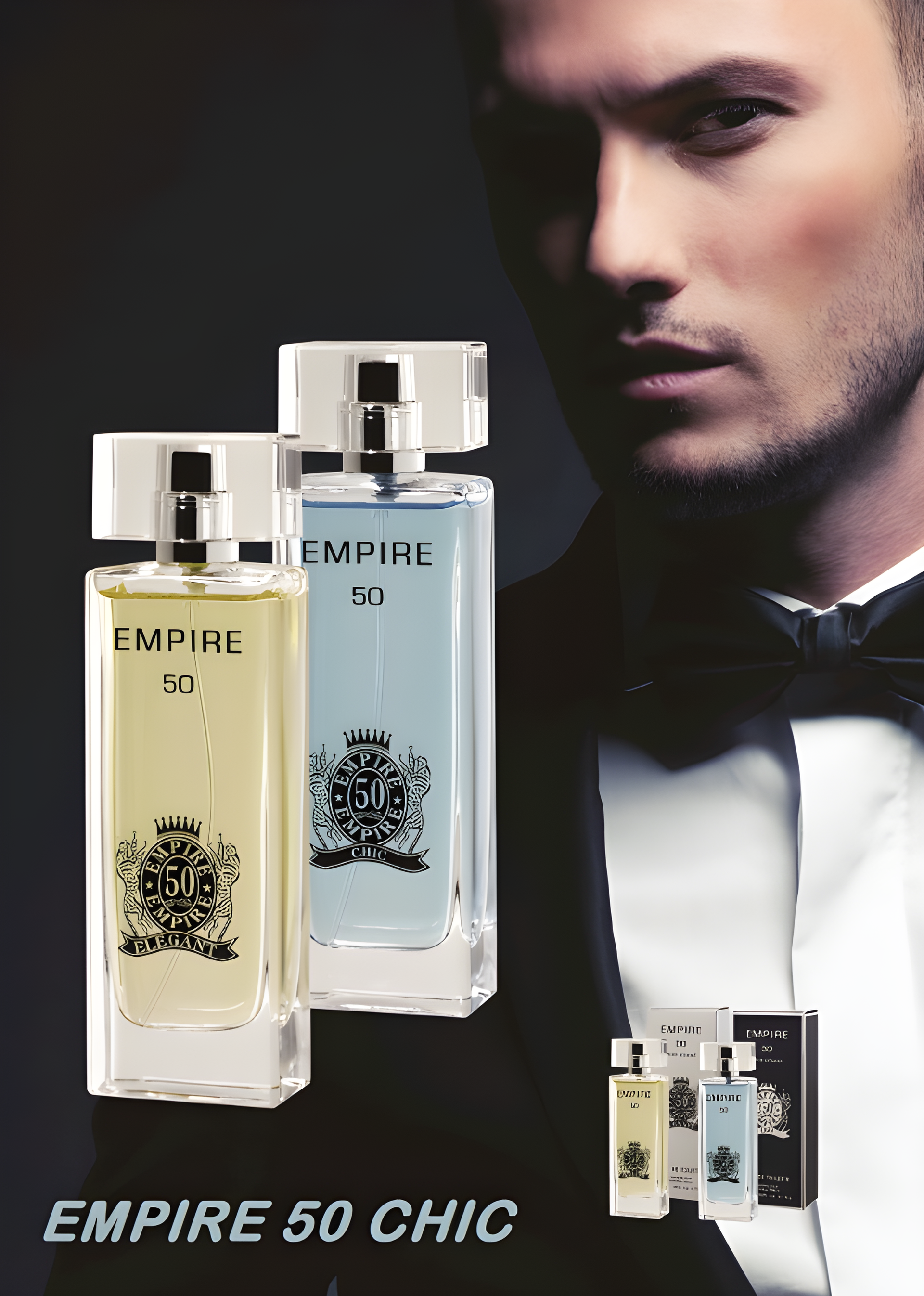 Empire 50 Chic by Dina Cosmetics perfume bottle