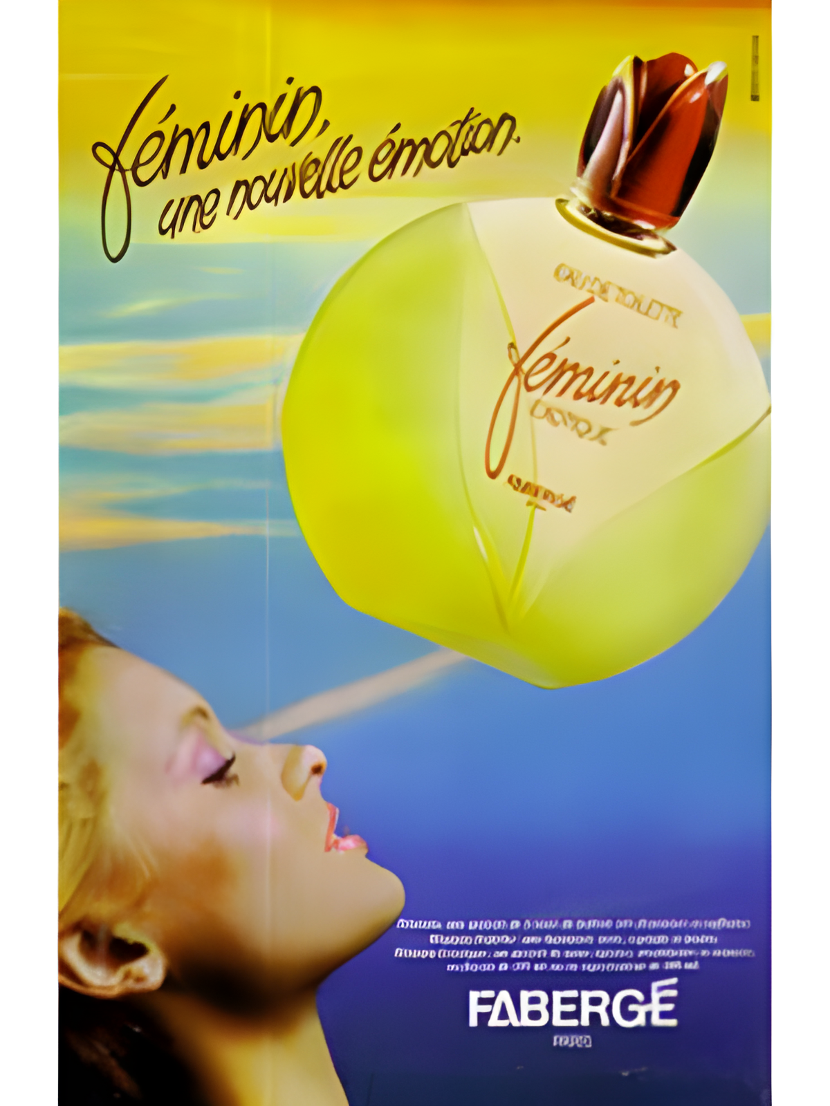 Faberge Feminin Exotique by Brut Parfums Prestige perfume bottle