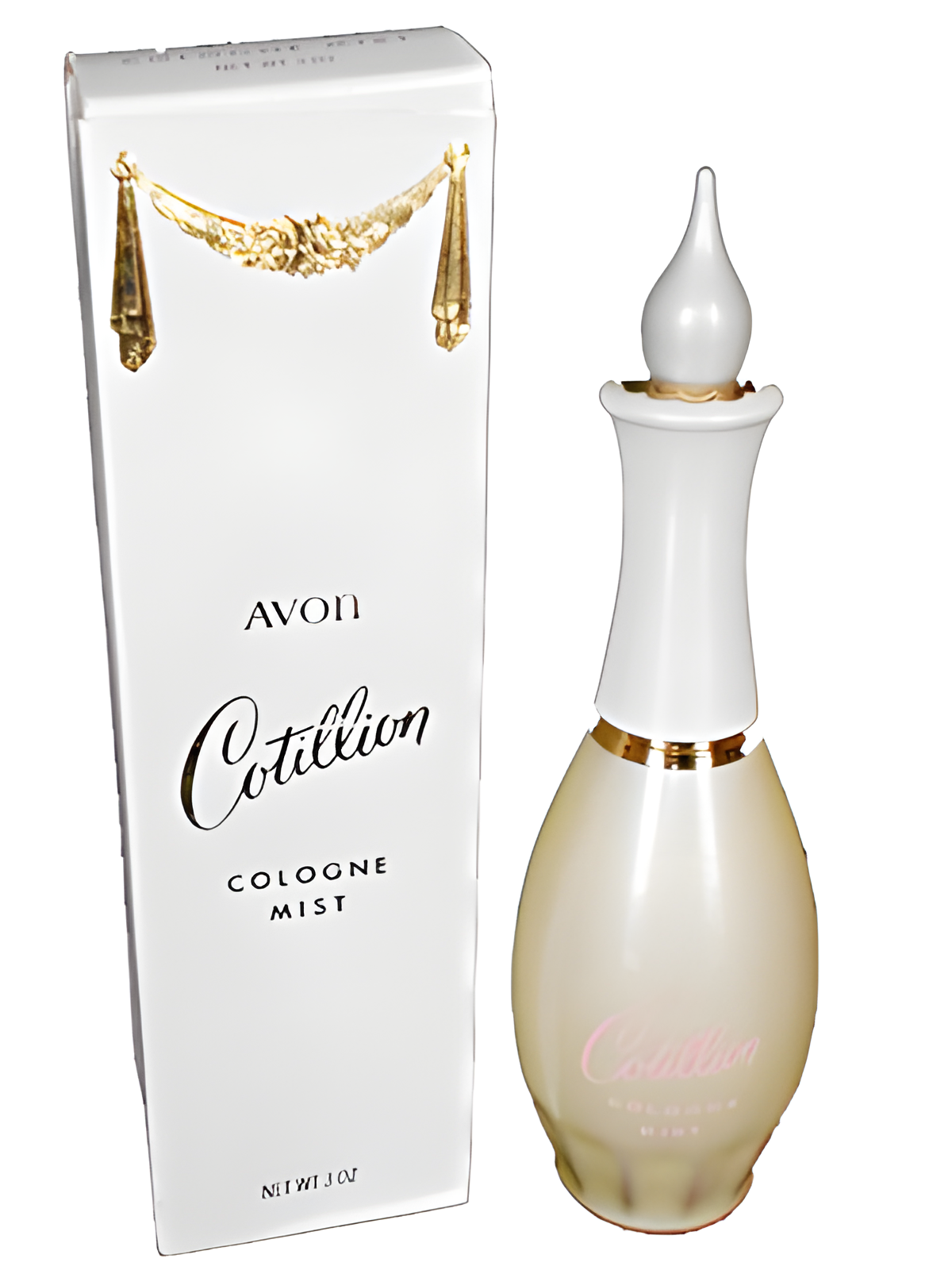 Cotillion Cologne by Avon perfume bottle