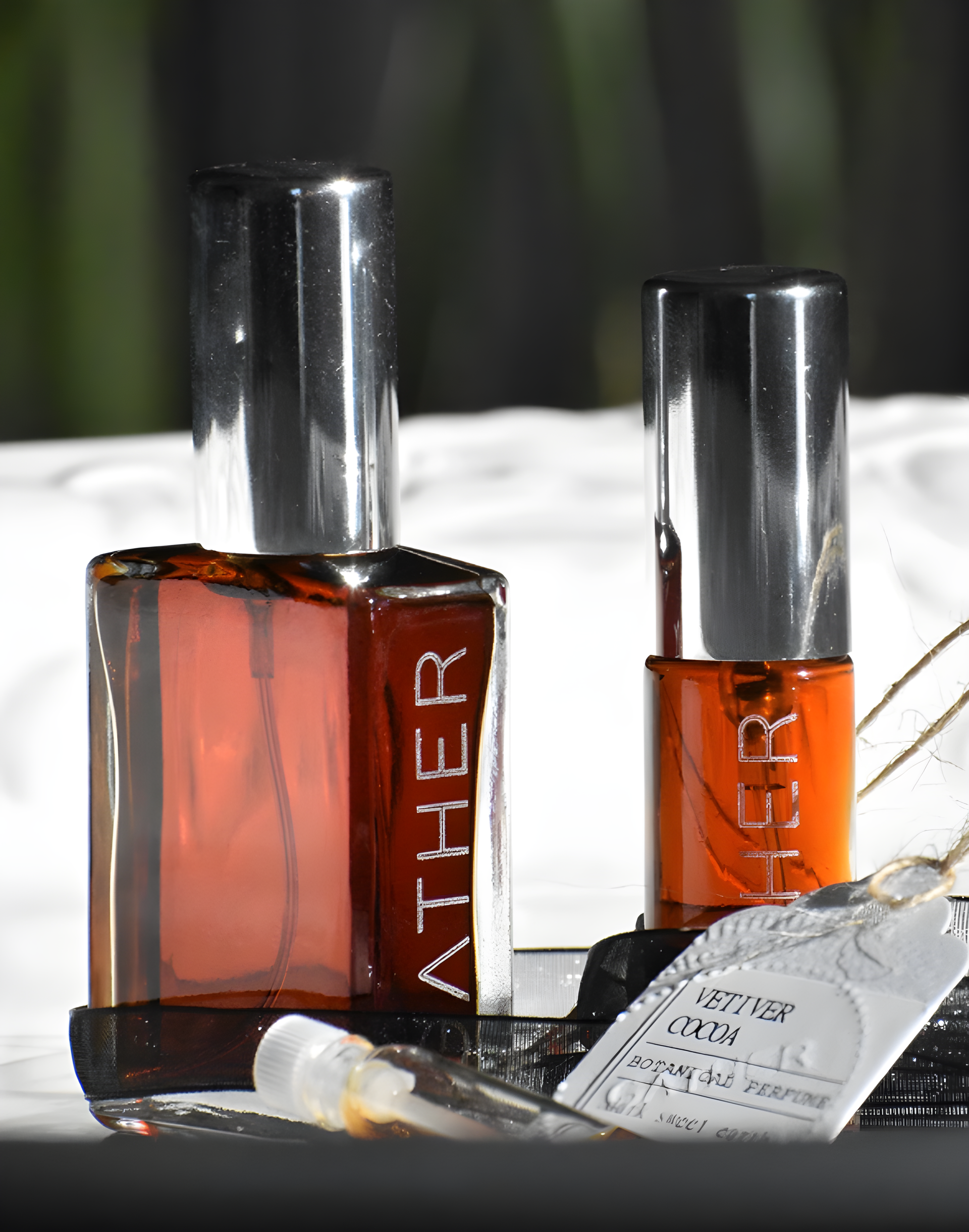 Vetiver Cocoa by Gather Perfume perfume bottle