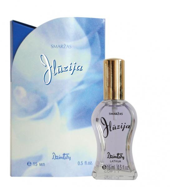 Ilūzija (Illusion) by Dzintars perfume bottle