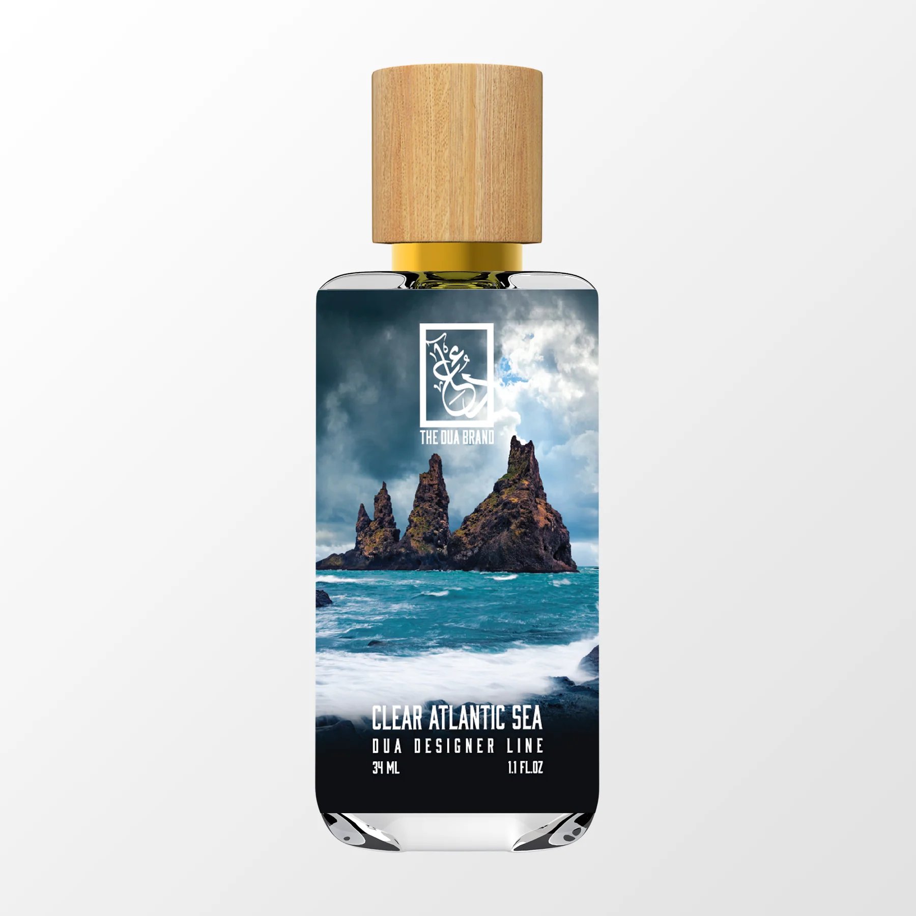 Clear Atlantic Sea by The Dua Brand perfume bottle