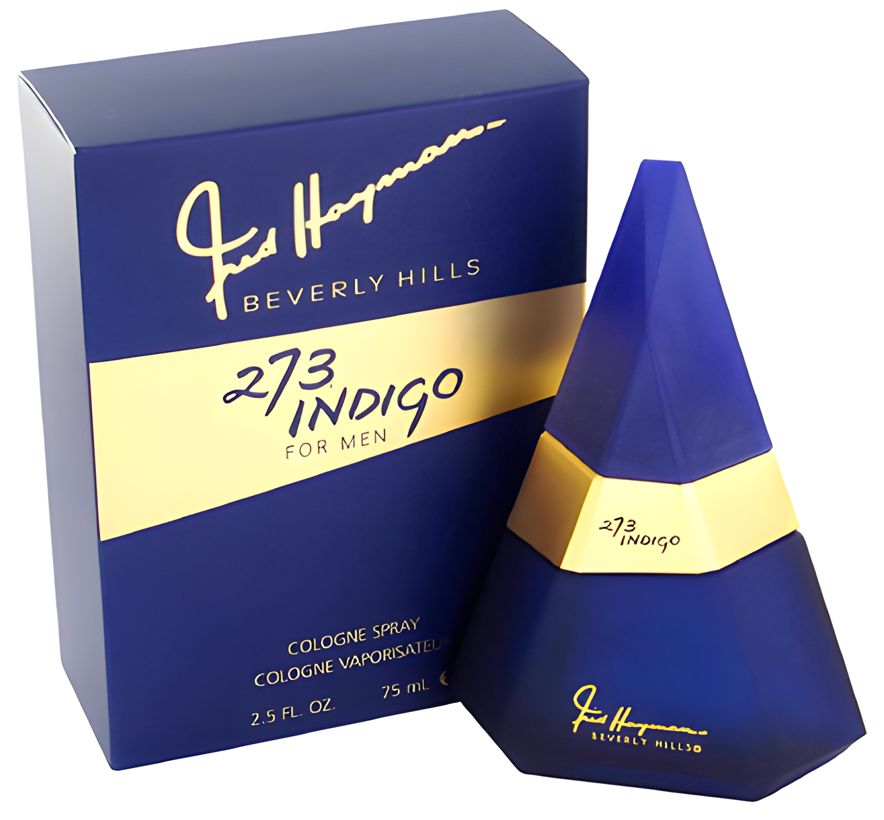 273 Indigo for Men by Fred Hayman perfume bottle