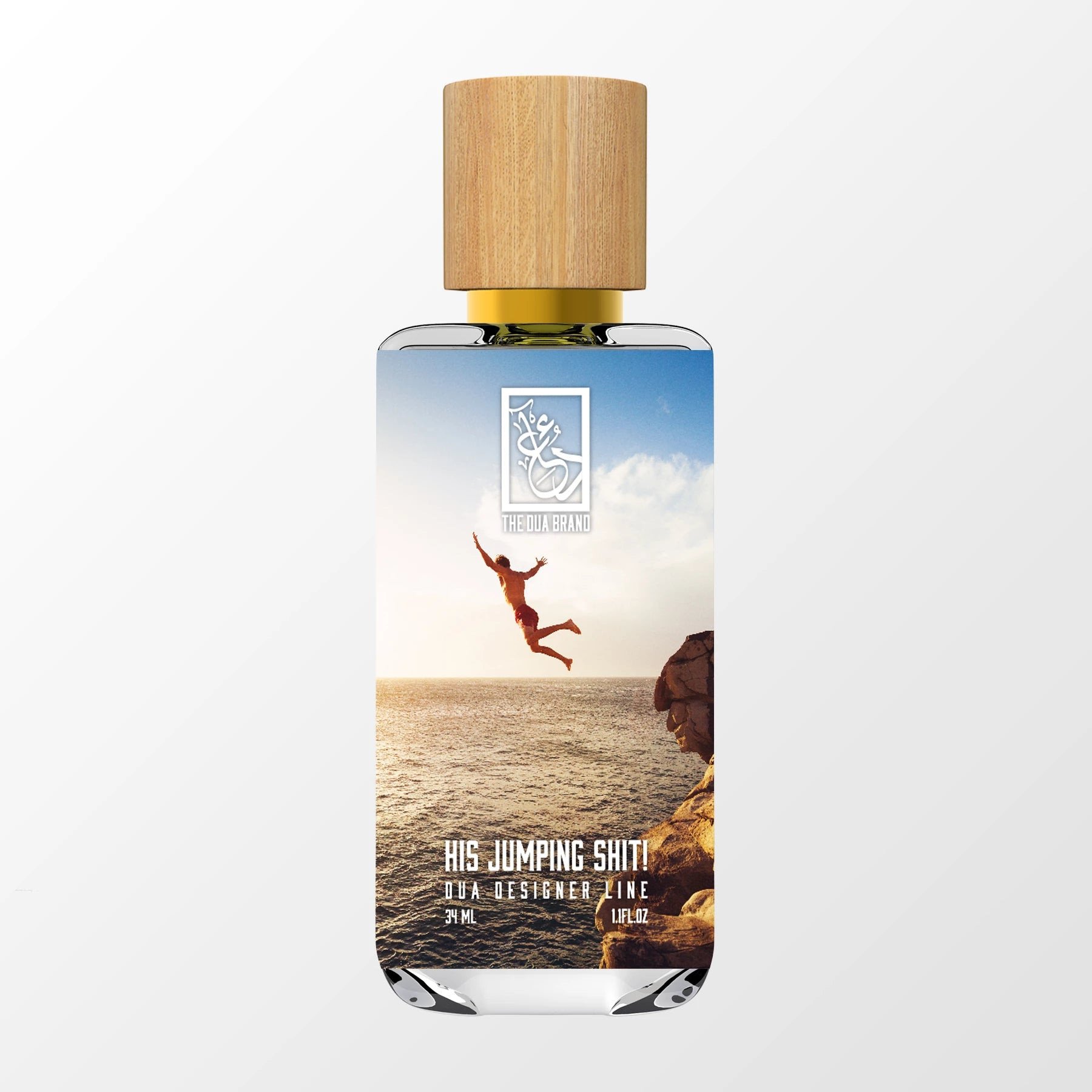His Jumping Shit! by The Dua Brand perfume bottle