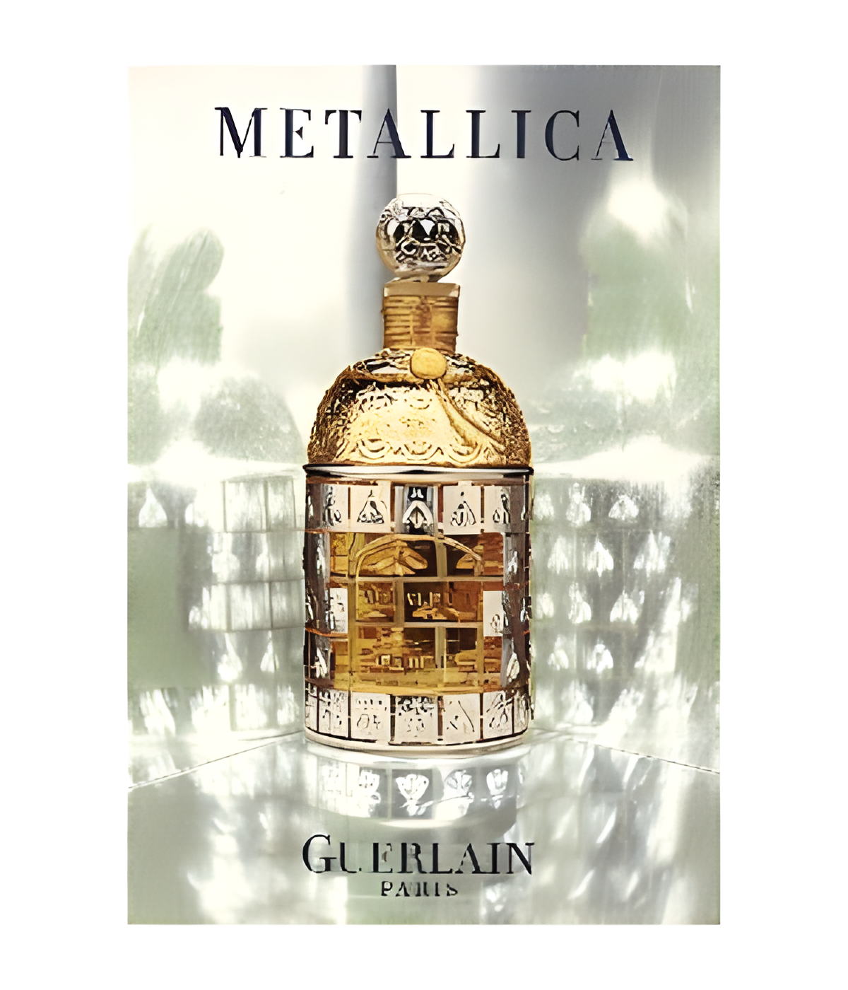 Metallica (Metalys) by Guerlain perfume bottle