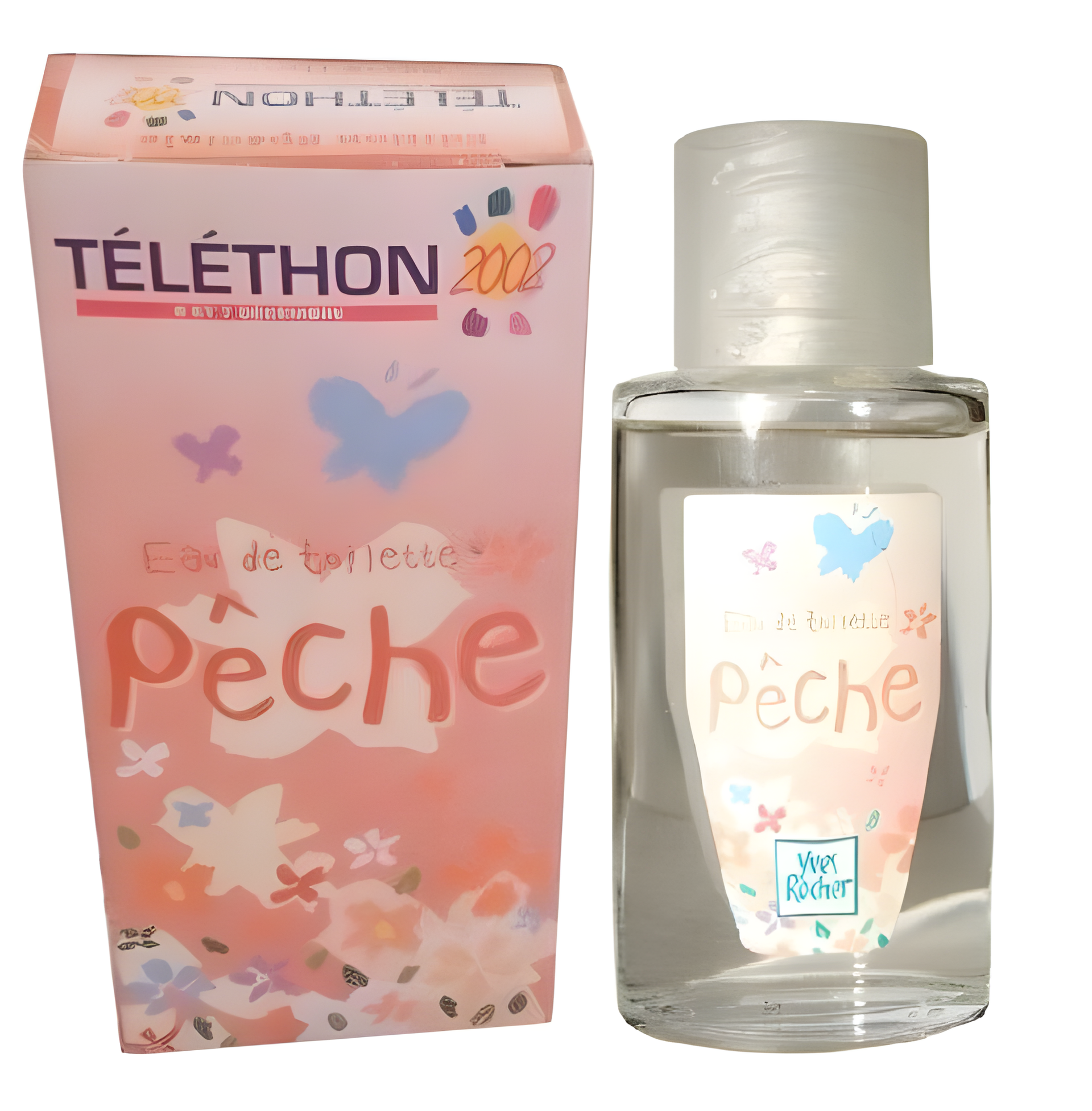 Telethon 2002 Peche by Yves Rocher perfume bottle