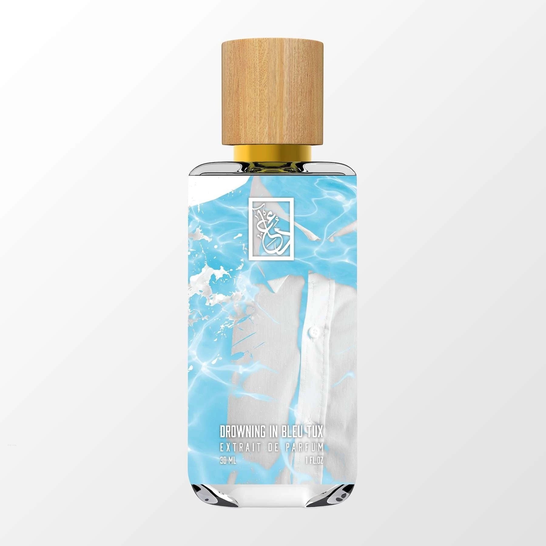 Drowning in Bleu Tux by The Dua Brand perfume bottle