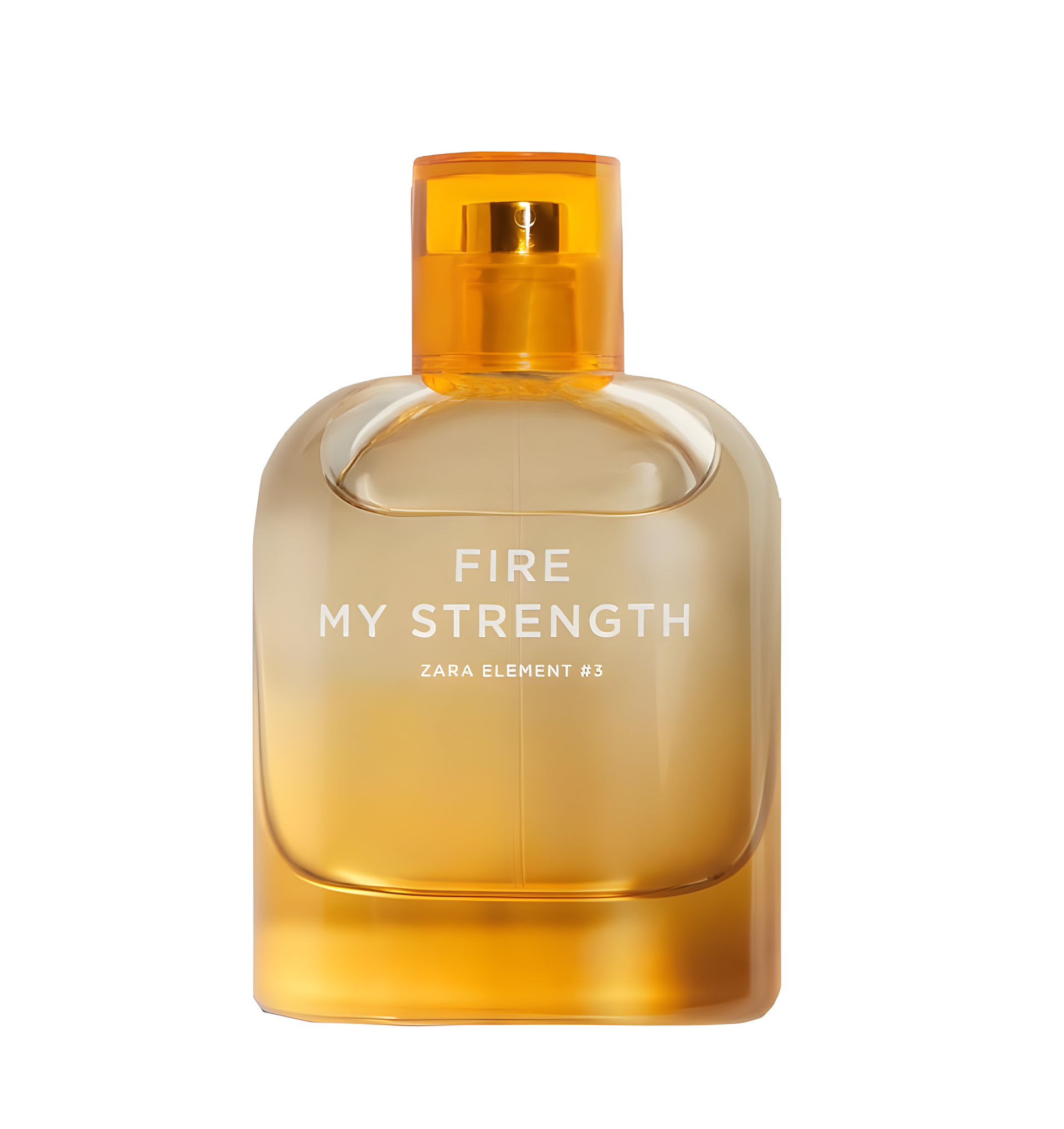 Fire My Strenght by Zara perfume bottle