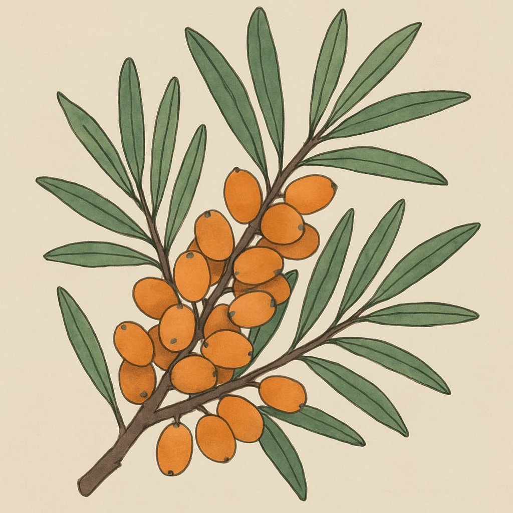 Picture of Sea Buckthorn note