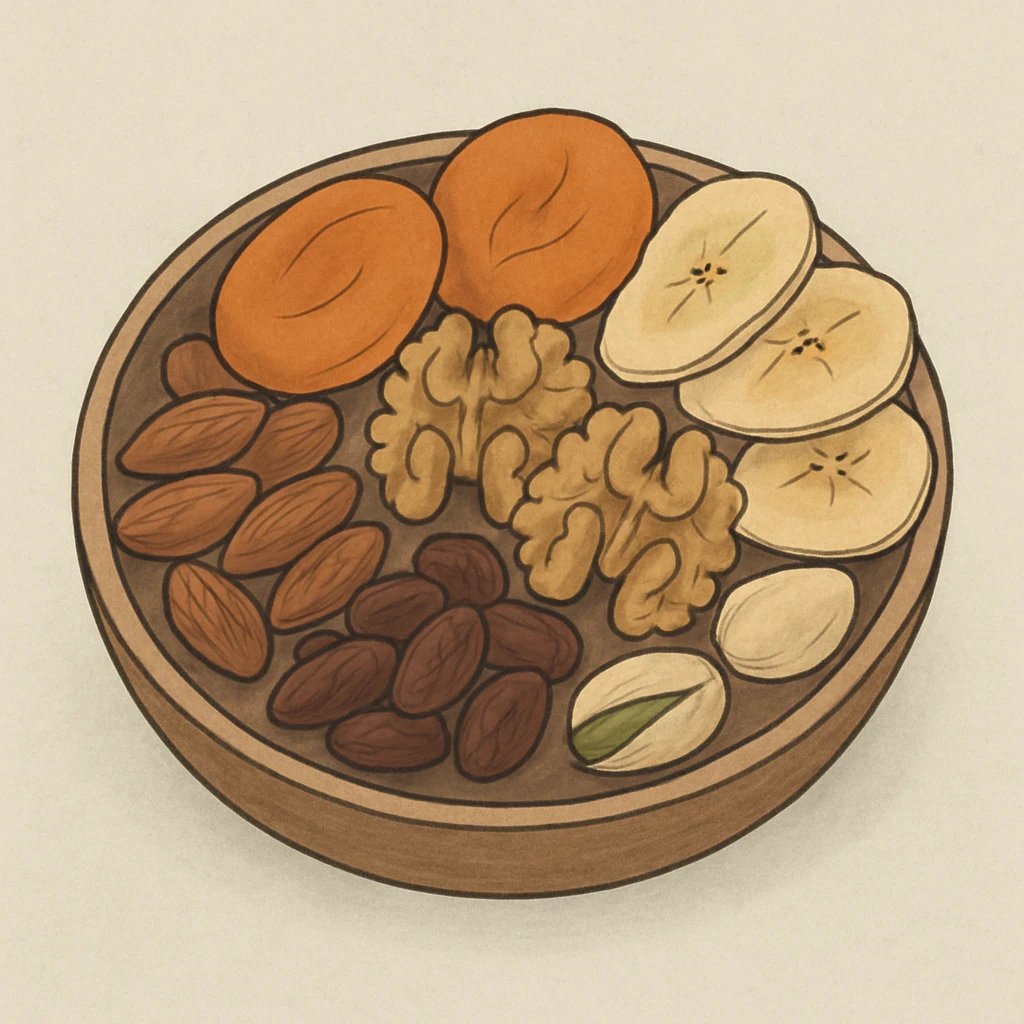 Picture of Dry Fruits note