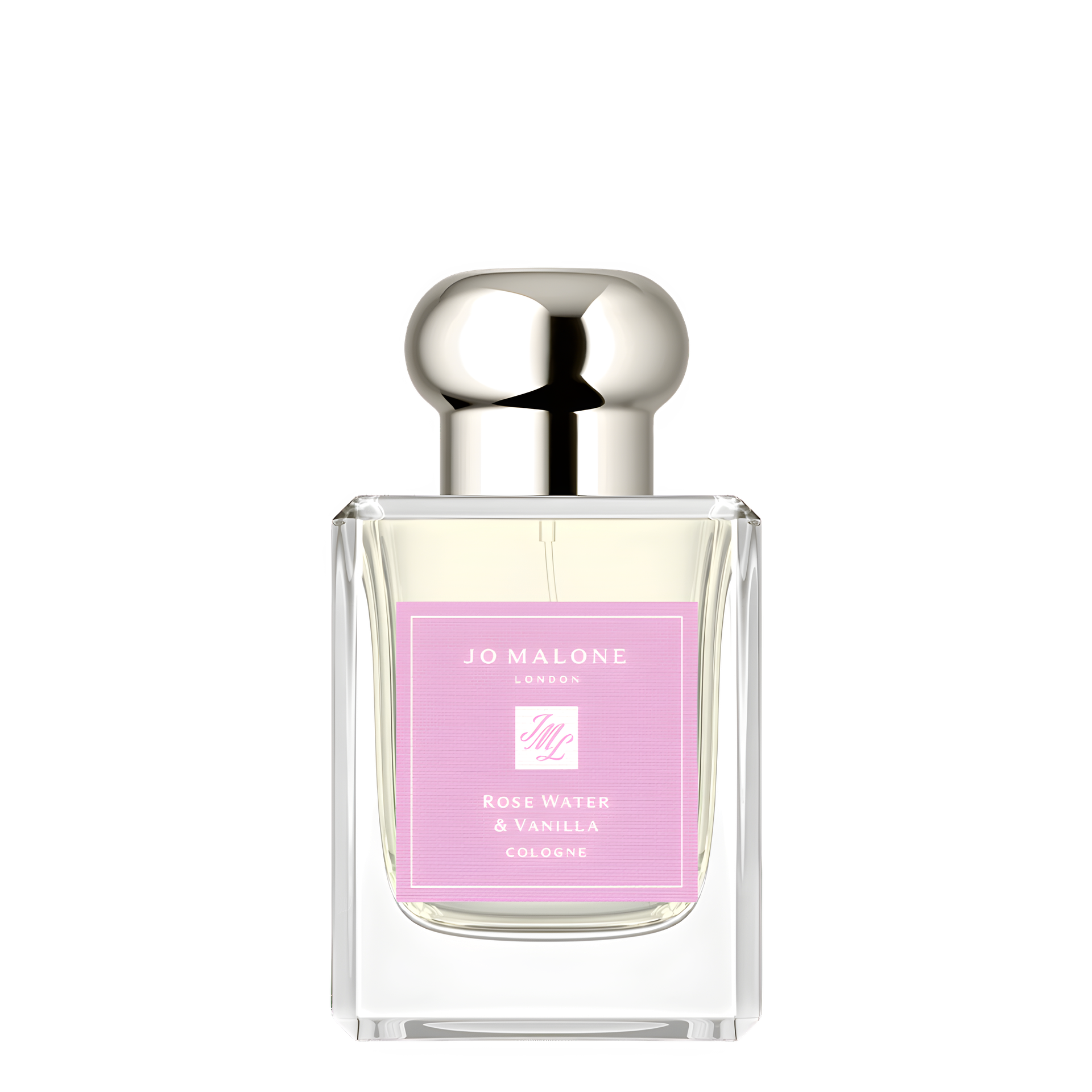 Rose Water & Vanilla Cologne (2023) by Jo Malone London perfume bottle