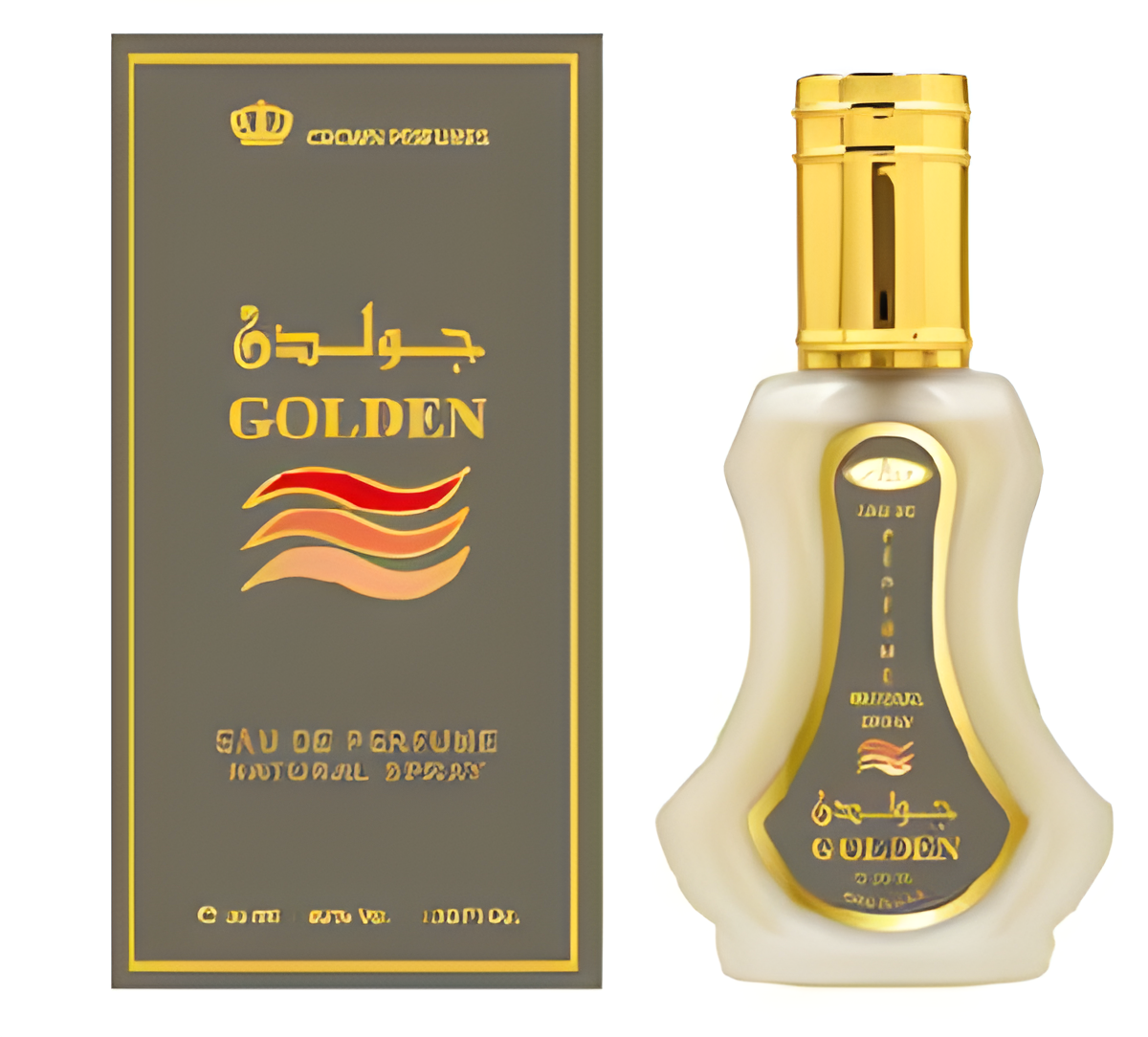 Golden by Al-Rehab perfume bottle