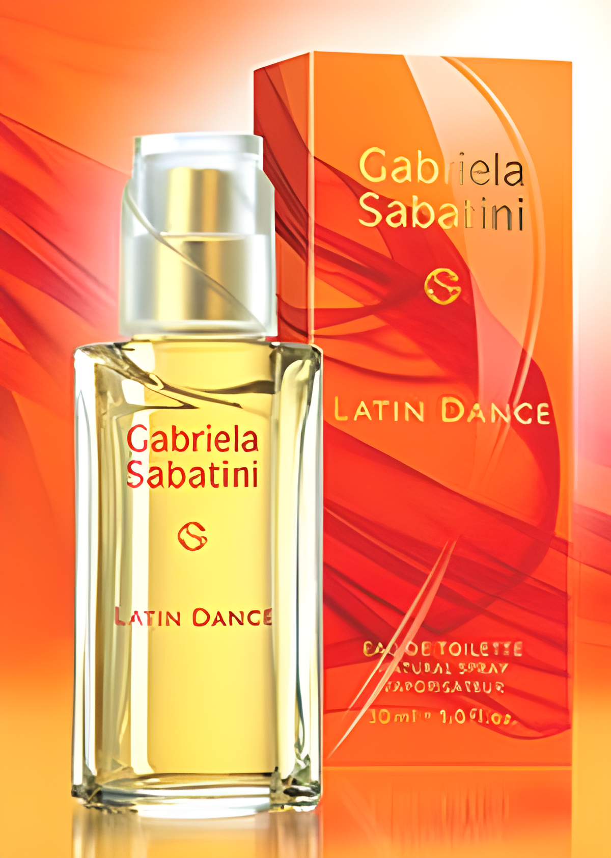 Latin Dance by Gabriela Sabatini perfume bottle