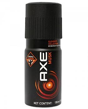 Musk by AXE perfume bottle
