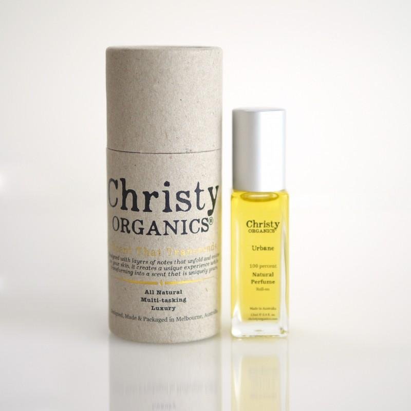 Urbane by Christy Organics perfume bottle
