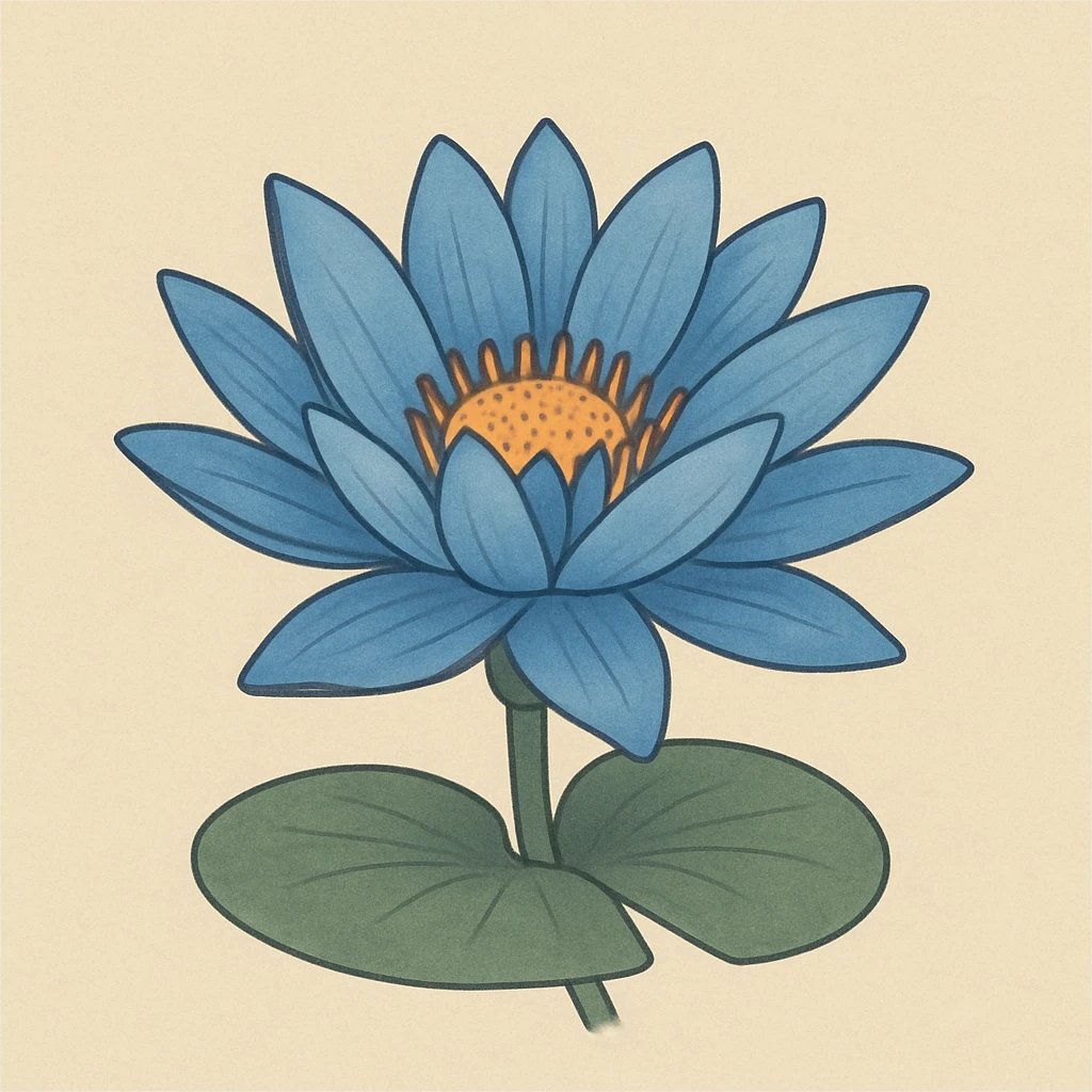 Picture of Blue Lotus note