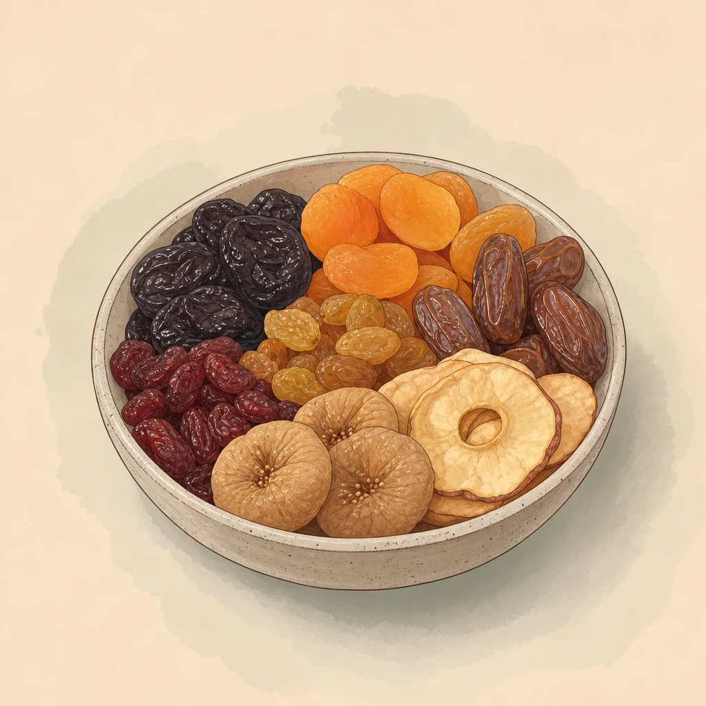 Picture of Dried Fruits note