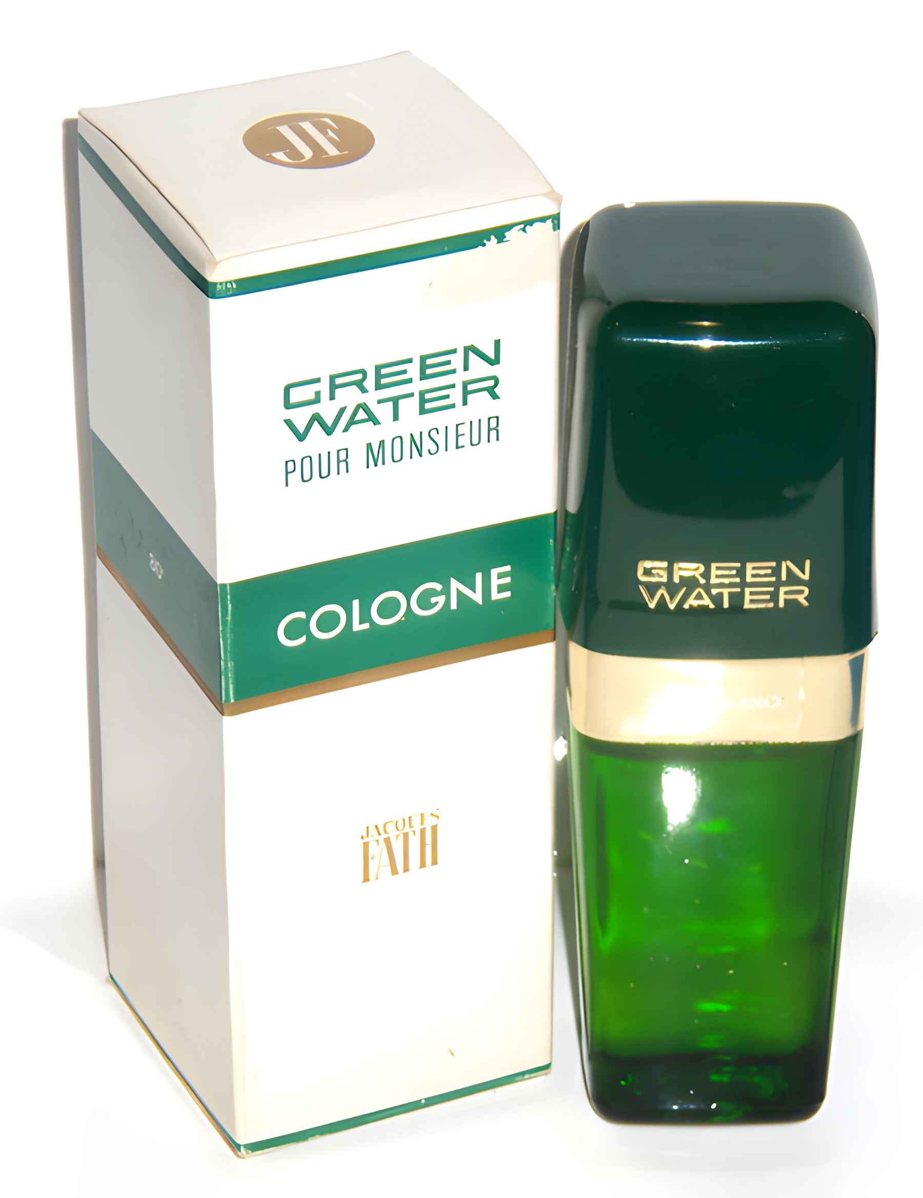 Green Water Pour Monsieur by Jacques Fath perfume bottle