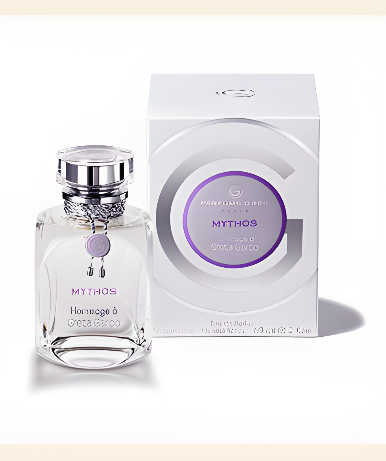 Mythos Hommage a Greta Garbo by Grès perfume bottle