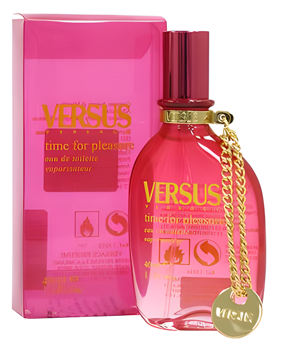 Versus Time for Pleasure by Versace perfume bottle