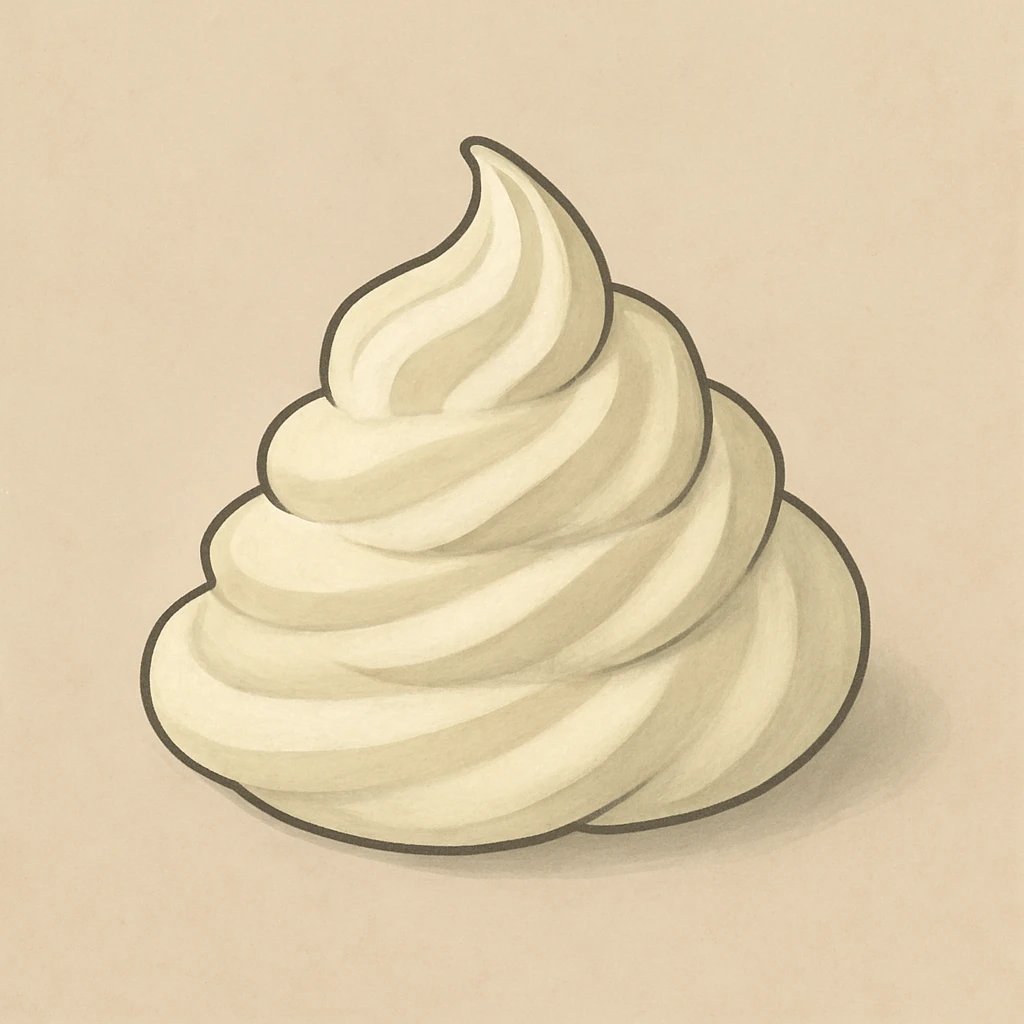 Picture of Chantilly Cream note